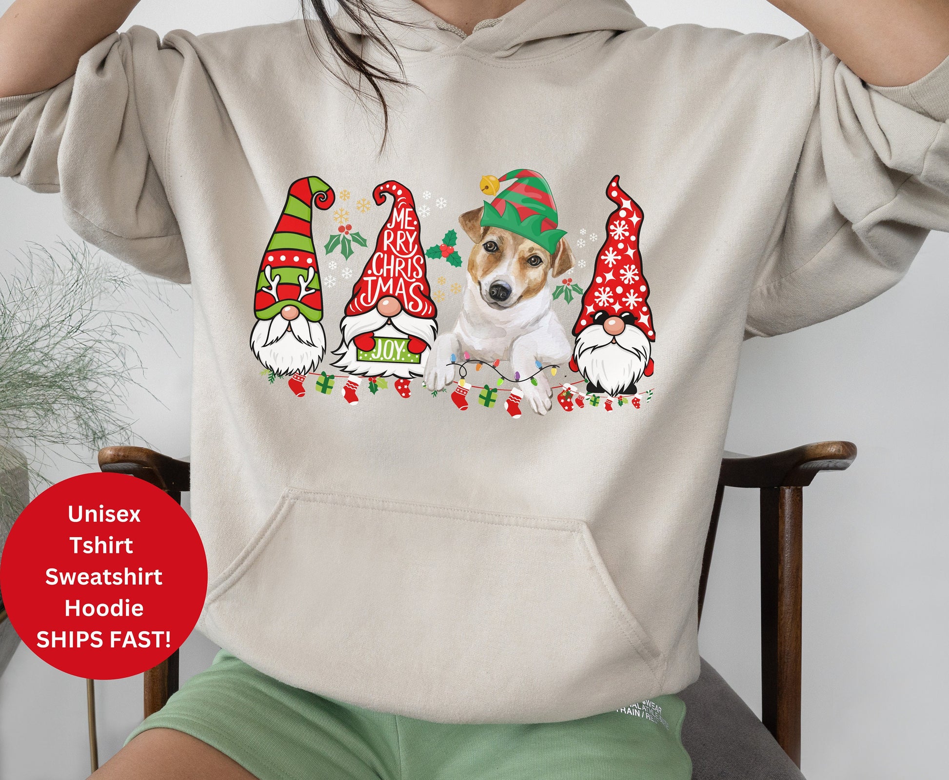 Funny Dog Christmas Xmas joy gifts sweatshirt tshirt hoodie for mom dad him her gifts trendy colorful xmas shirt