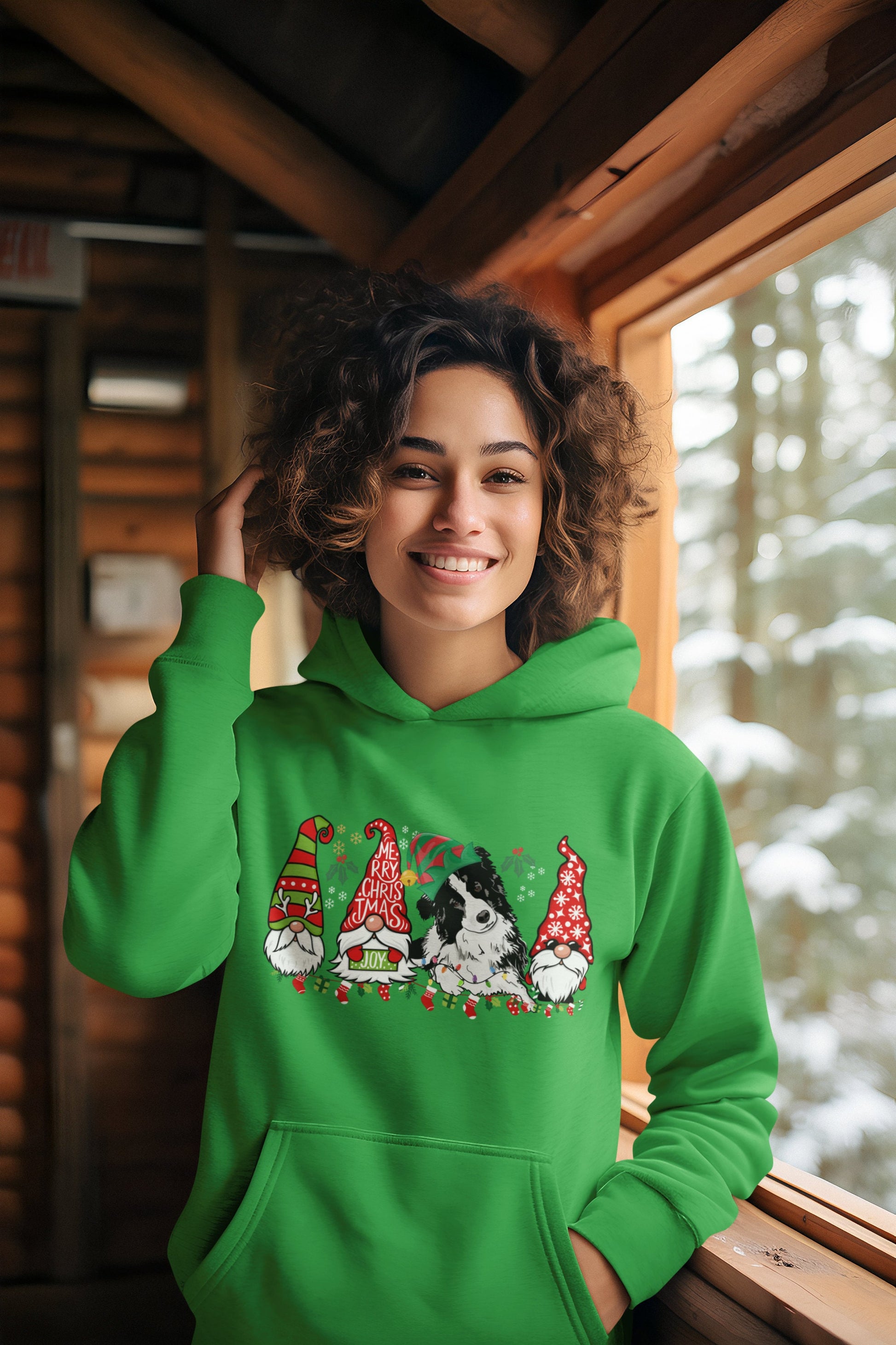 Colorful christmas top for dog owner, dog lover dog mom dog dad shirts gifts for xmas winter crewneck for men for women