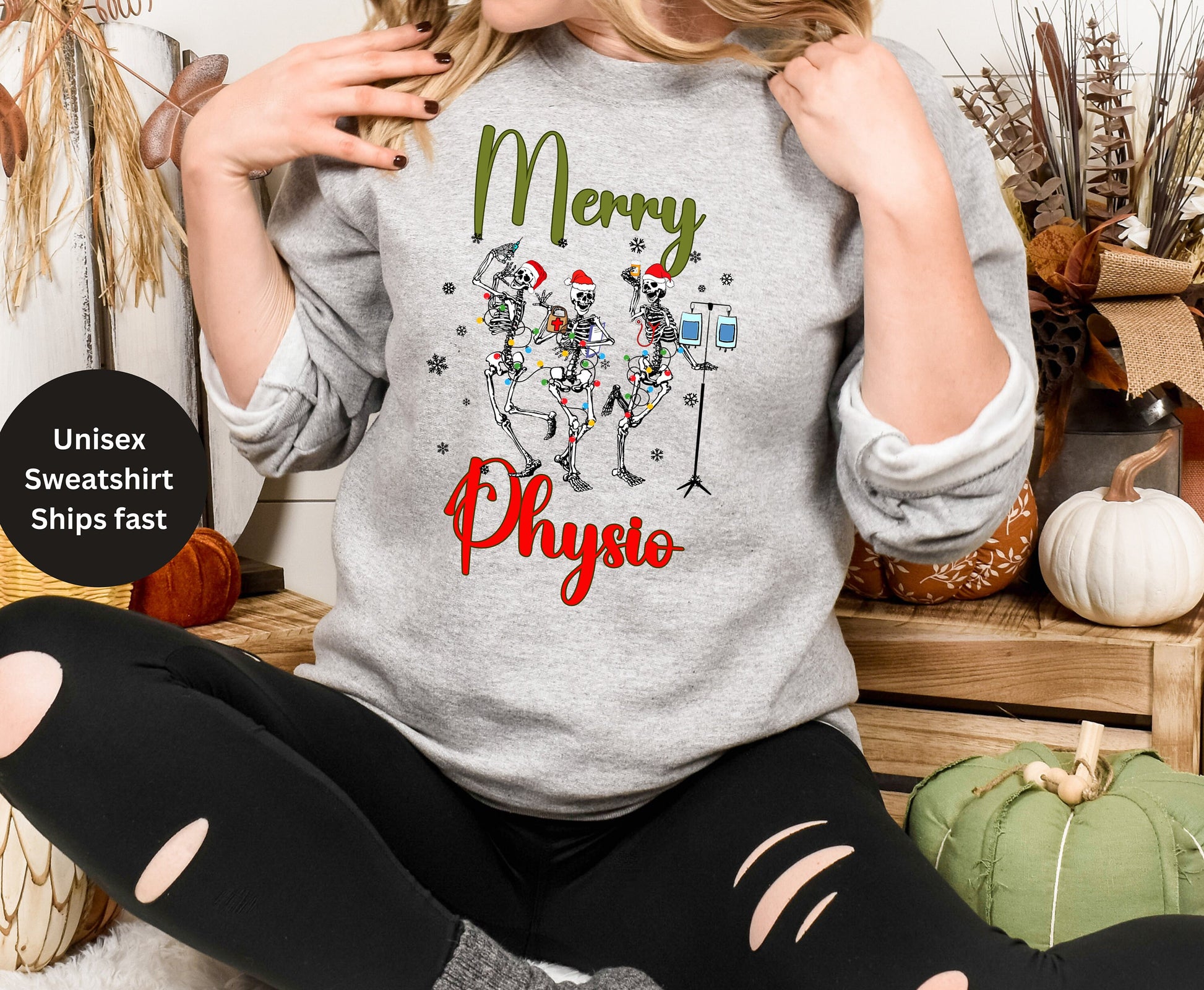 White Sweater, christmas sweater, physio christmas sweater,christmas Jumper, Christmas, Physiotherapist christmas,for men, for women, for him for her