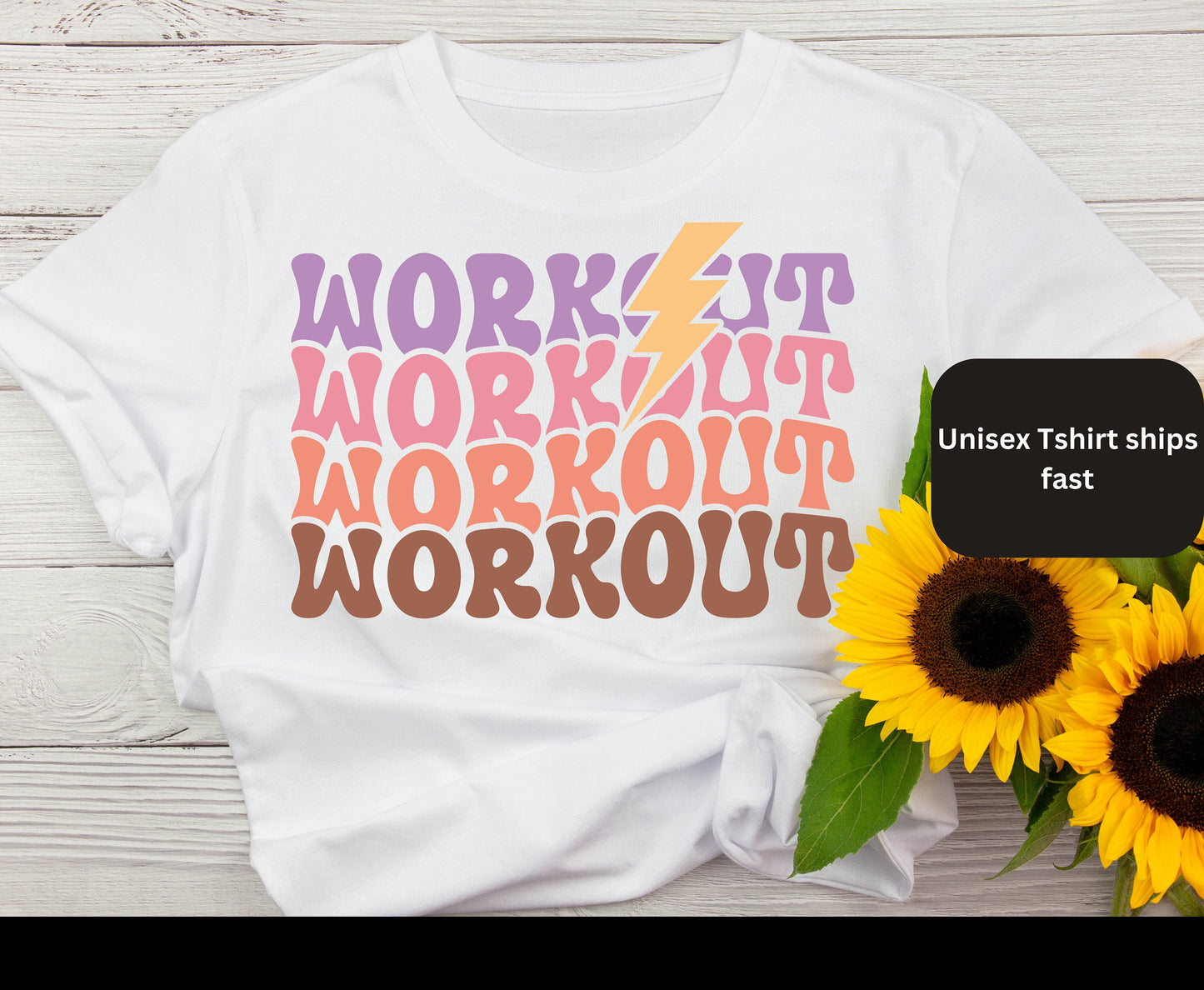 Unisex workout tshirt for men women