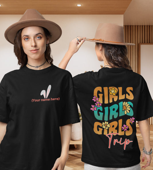 Retro girls trip shirt for women group shirt for girls trip cute retro shirt for girls trip women matching