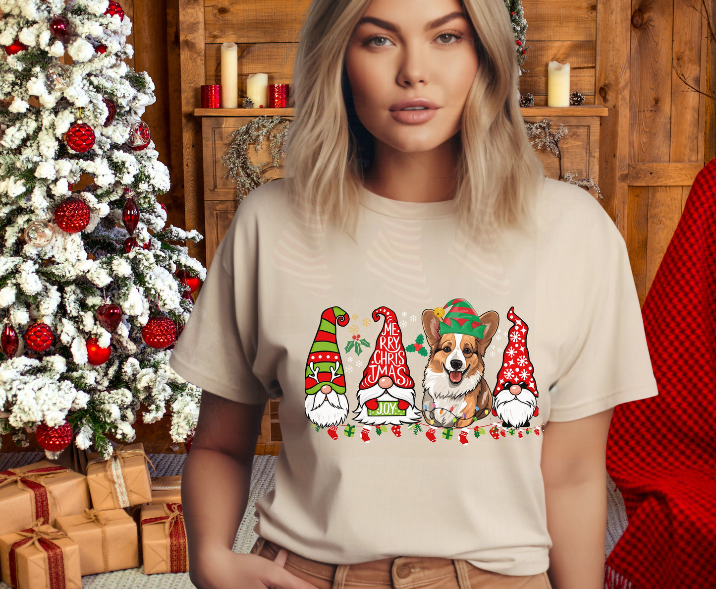 Funny Dog Christmas Xmas joy gifts sweatshirt tshirt hoodie for mom dad him her gifts trendy colorful xmas shirt