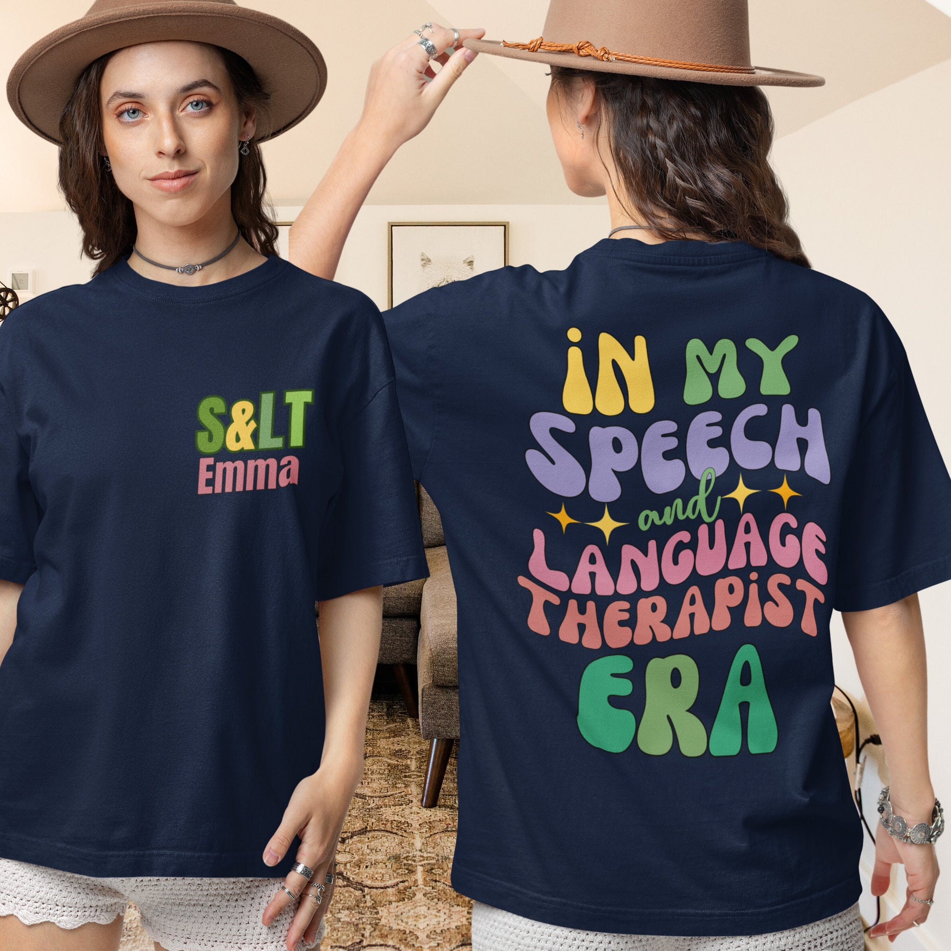 Speech and language therapist shirt for men women