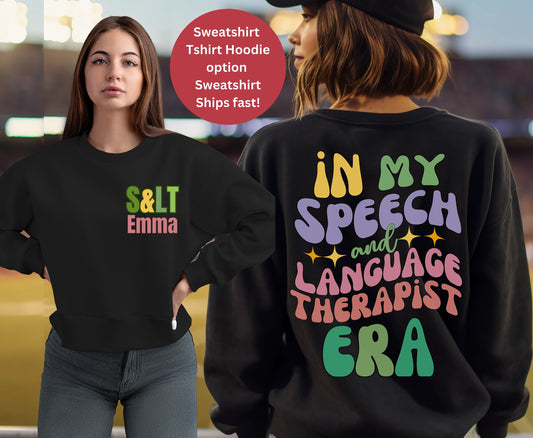 Speech and language therapist shirt for men women