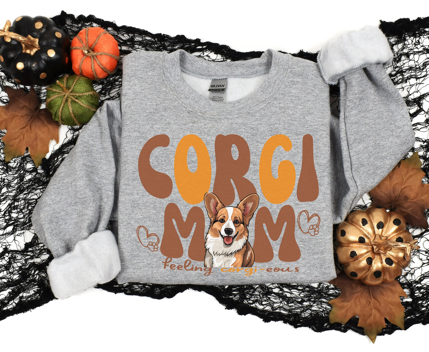 Corgi Dog Mom Dad Hoodie Matching Couples T-shirt - Personalized Corgi Dog Lover Gift