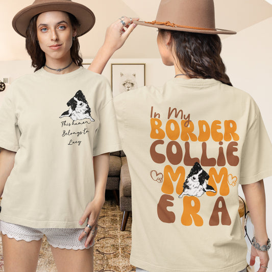 Border Collie Dog Mom era tshirt sweatshirt Hoodie gifts for women