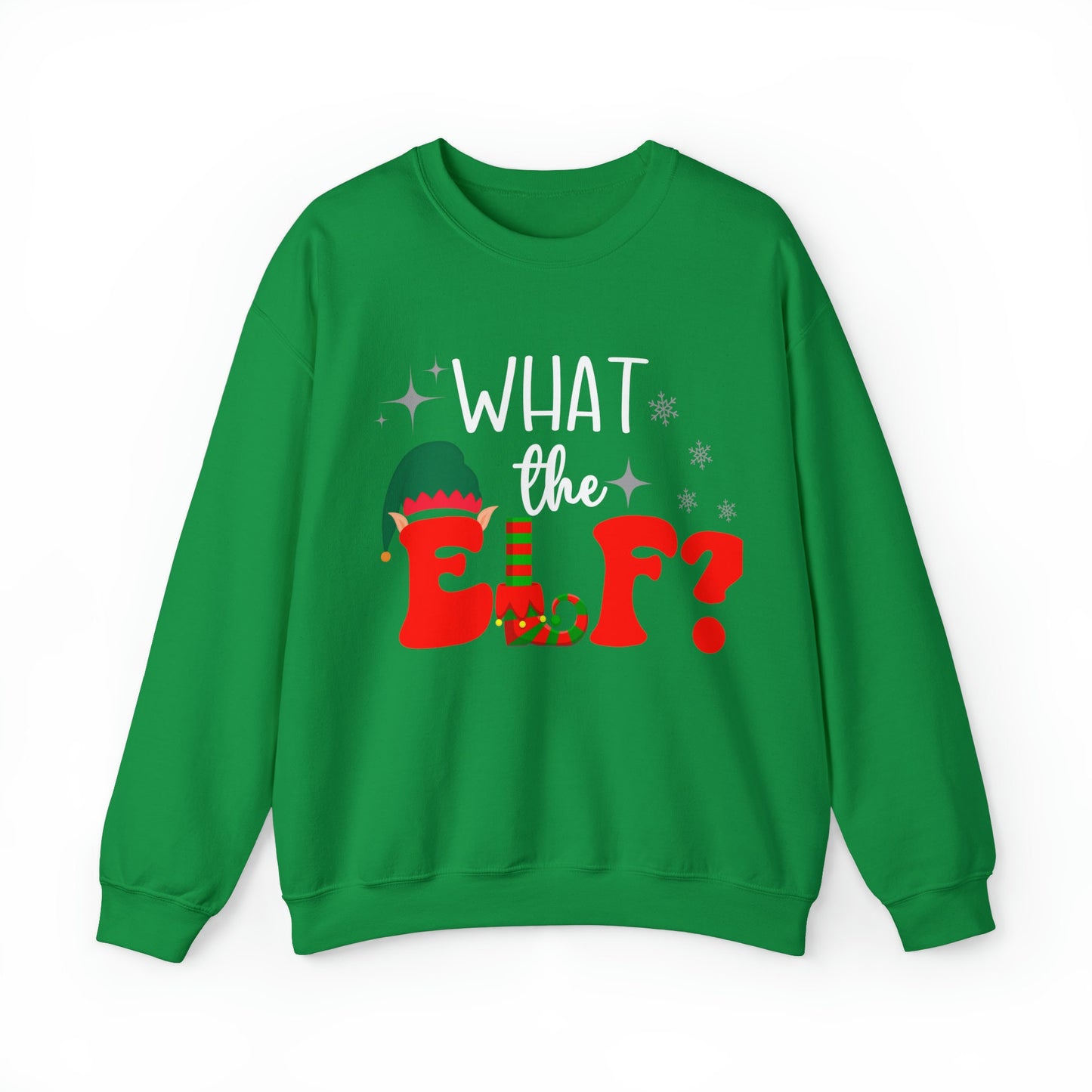 Funny Christmas Jumper Shirt What the ELF Xmas Gnome Lover tShirt Trendy Unisex gifts for family couple matching men women Hoodie Sweatshirt