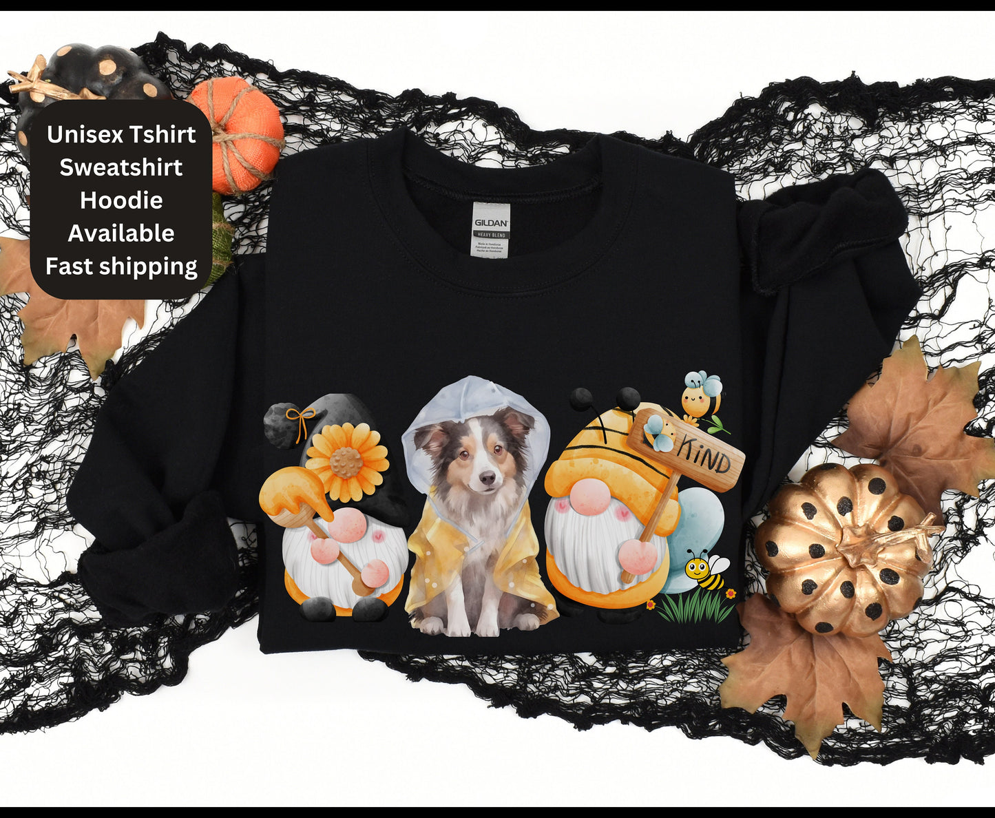 Border collie Dog Breed Unisex Crewneck Sweatshirt Tshirt Hoodie for men women