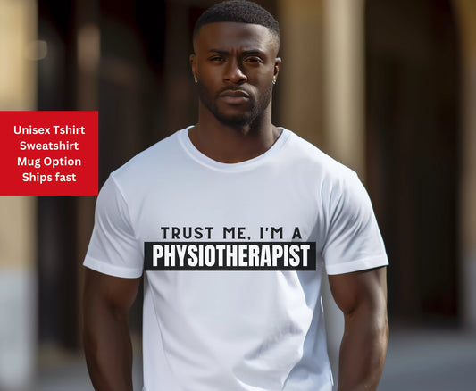 Physiotherapist shirt for men women unisex winter crewneck Physio gift for him her