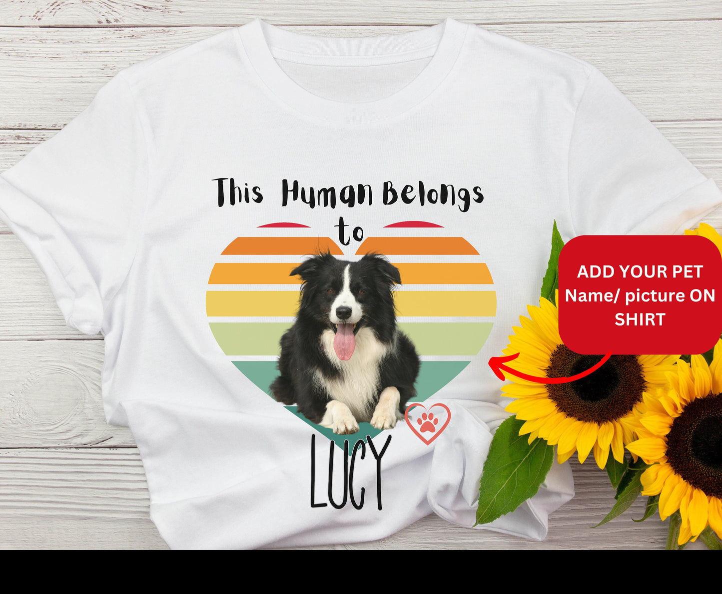 Personalized Border Collie Shirt for Dog Mom Dog Dad to Custom Pet Owner sweatshirt for Men Women Funny Border Collie lover Tshirt hoodie