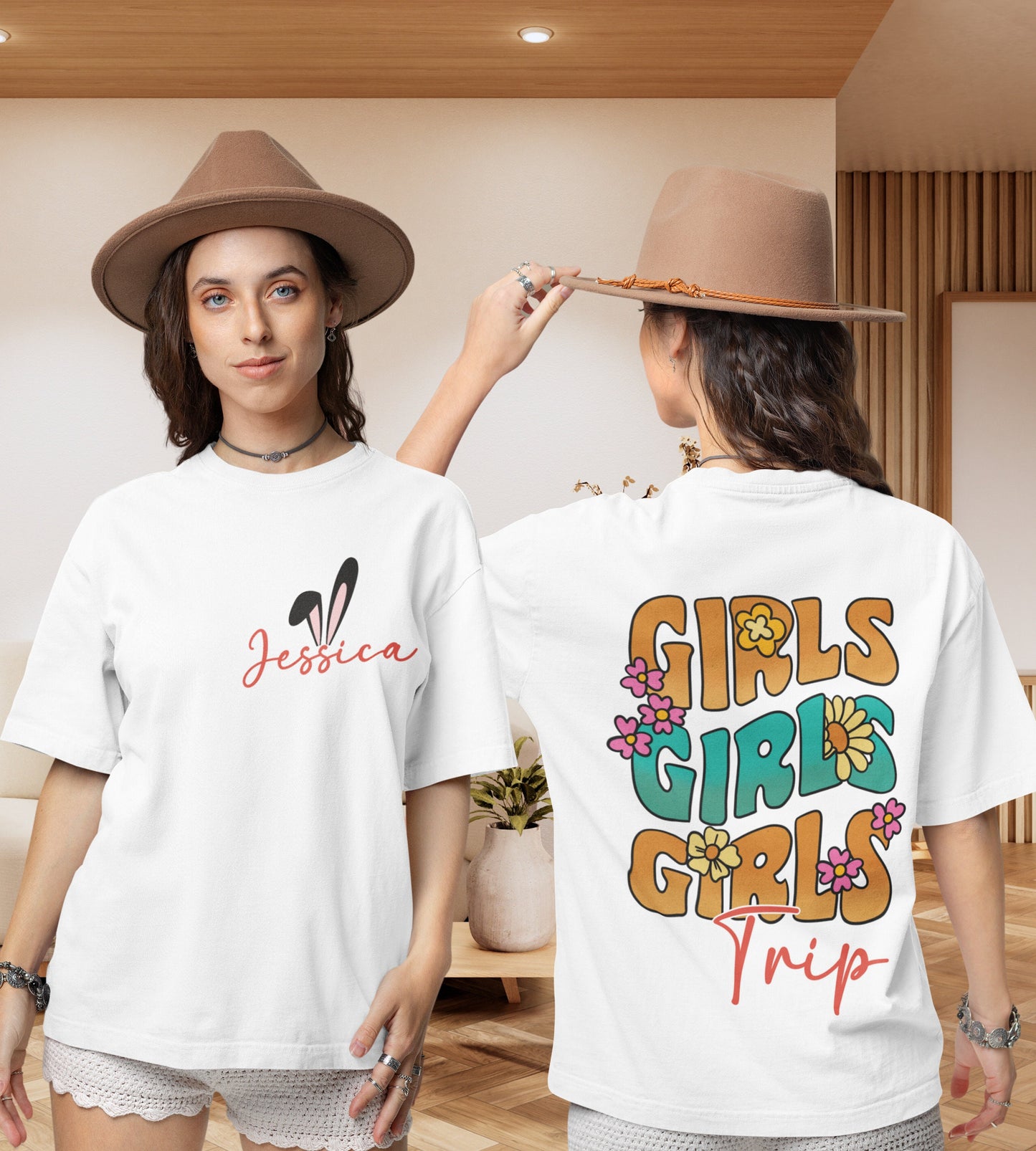 Retro girls trip shirt for women group shirt for girls trip cute retro shirt for girls trip women matching