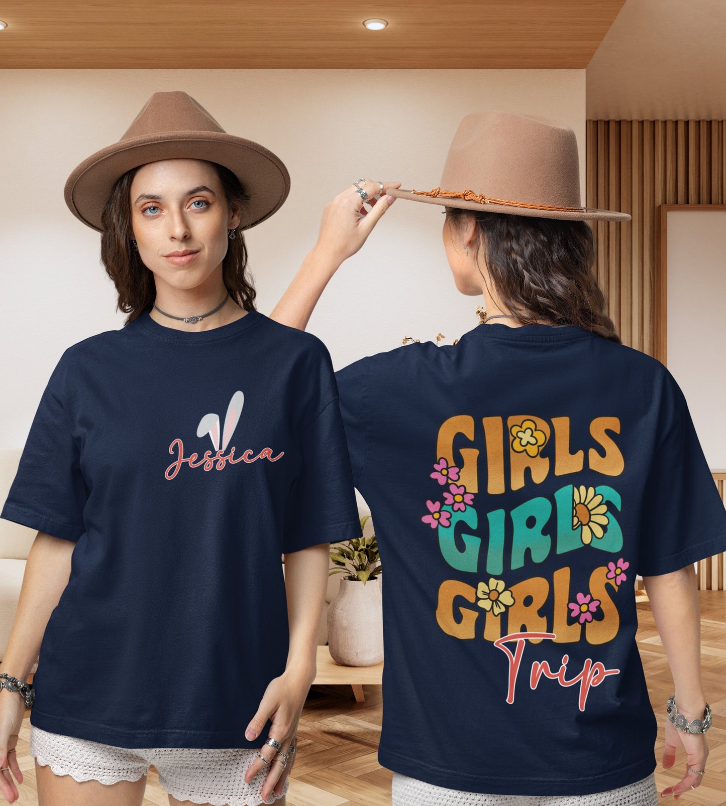 Retro girls trip shirt for women group shirt for girls trip cute retro shirt for girls trip women matching