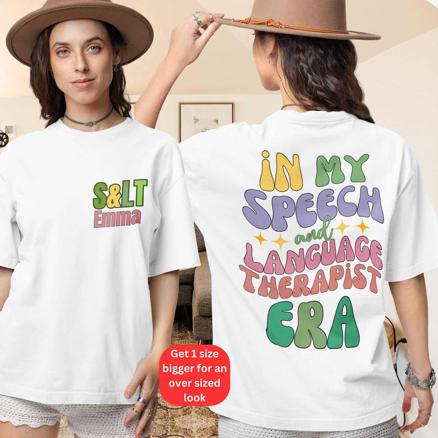 Speech and language therapist shirt for men women