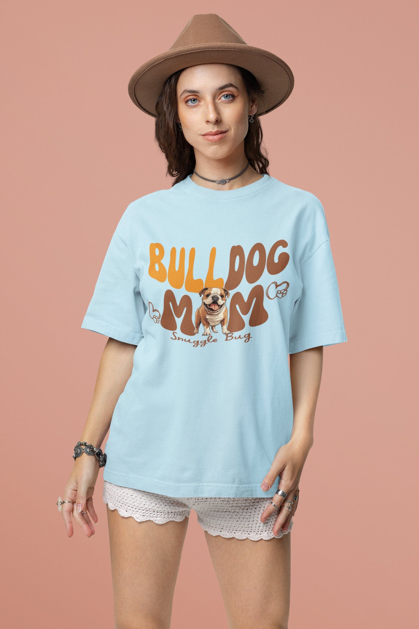 English bulldog Mom dad tshirt sweatshirt Hoodie for men women winter crewneck for him her classic fit shirt custom shirt