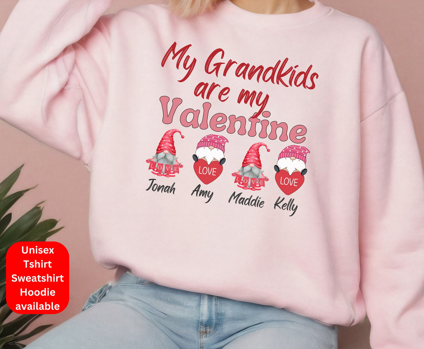 My GrandKids are my Valentine shirt for men women gifts for him her tshirt sweatshirt Hoodie