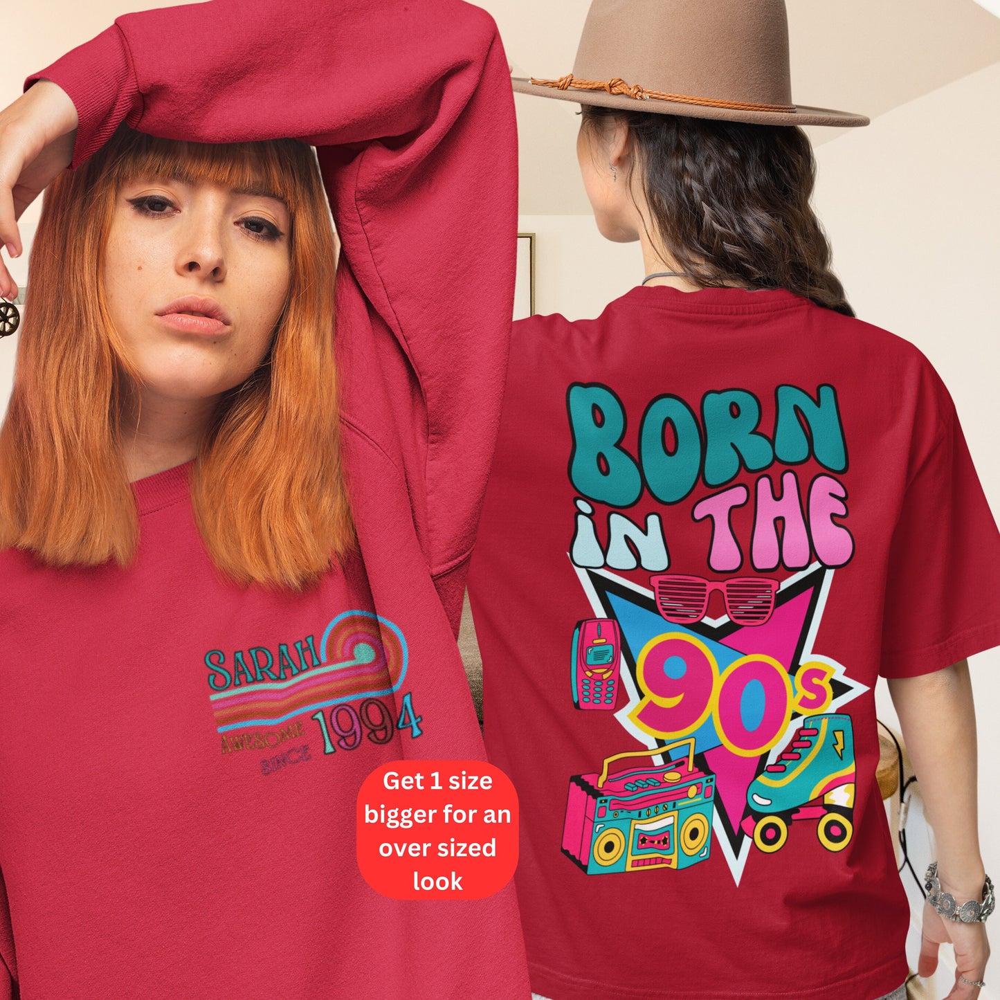 Retro Born in the 90s Vsco Birthday shirt tshirt sweatshirt hoodie for men women