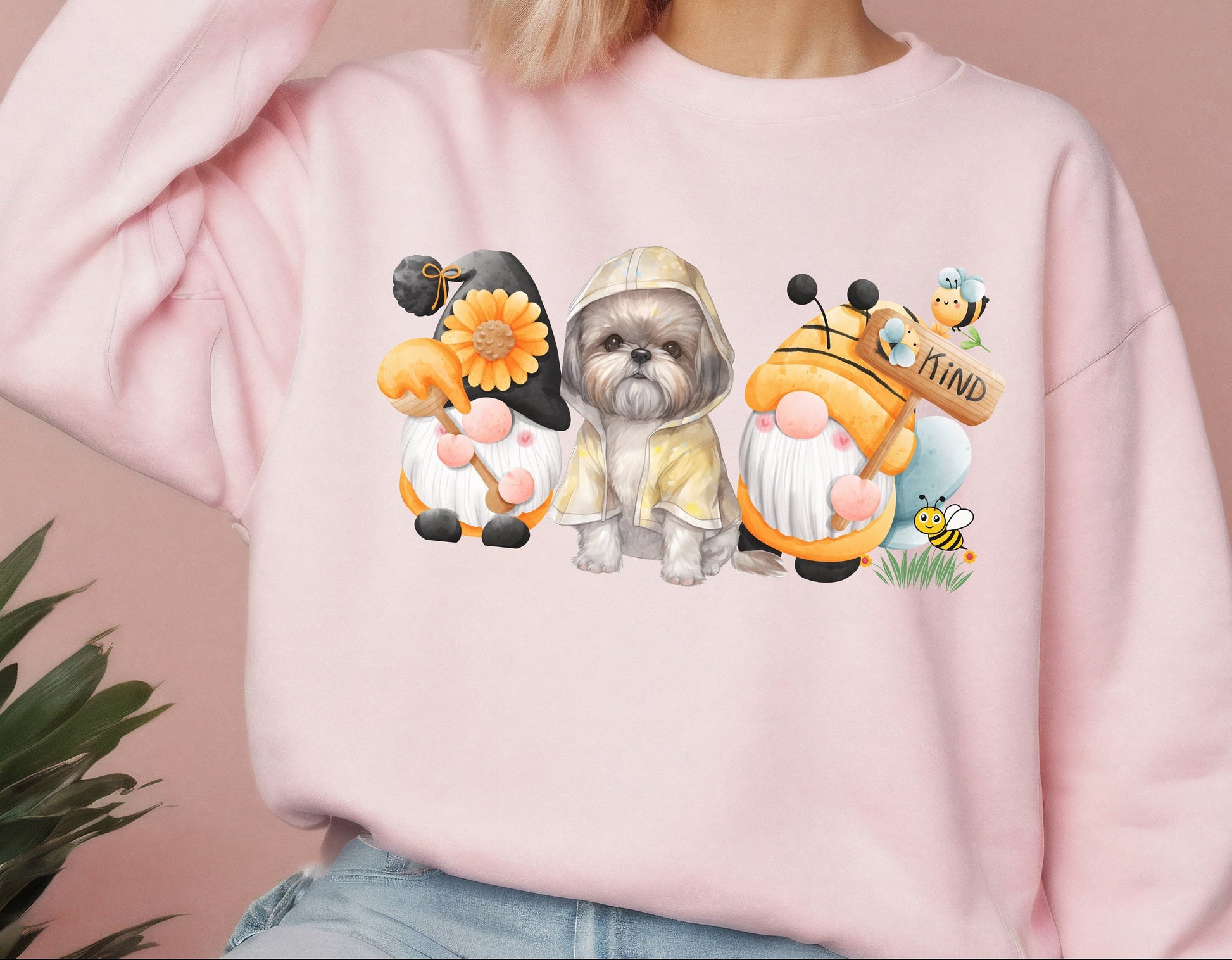 Shih Tzu Bee shirt Be Kind shir for men women Unisex shirt for him her