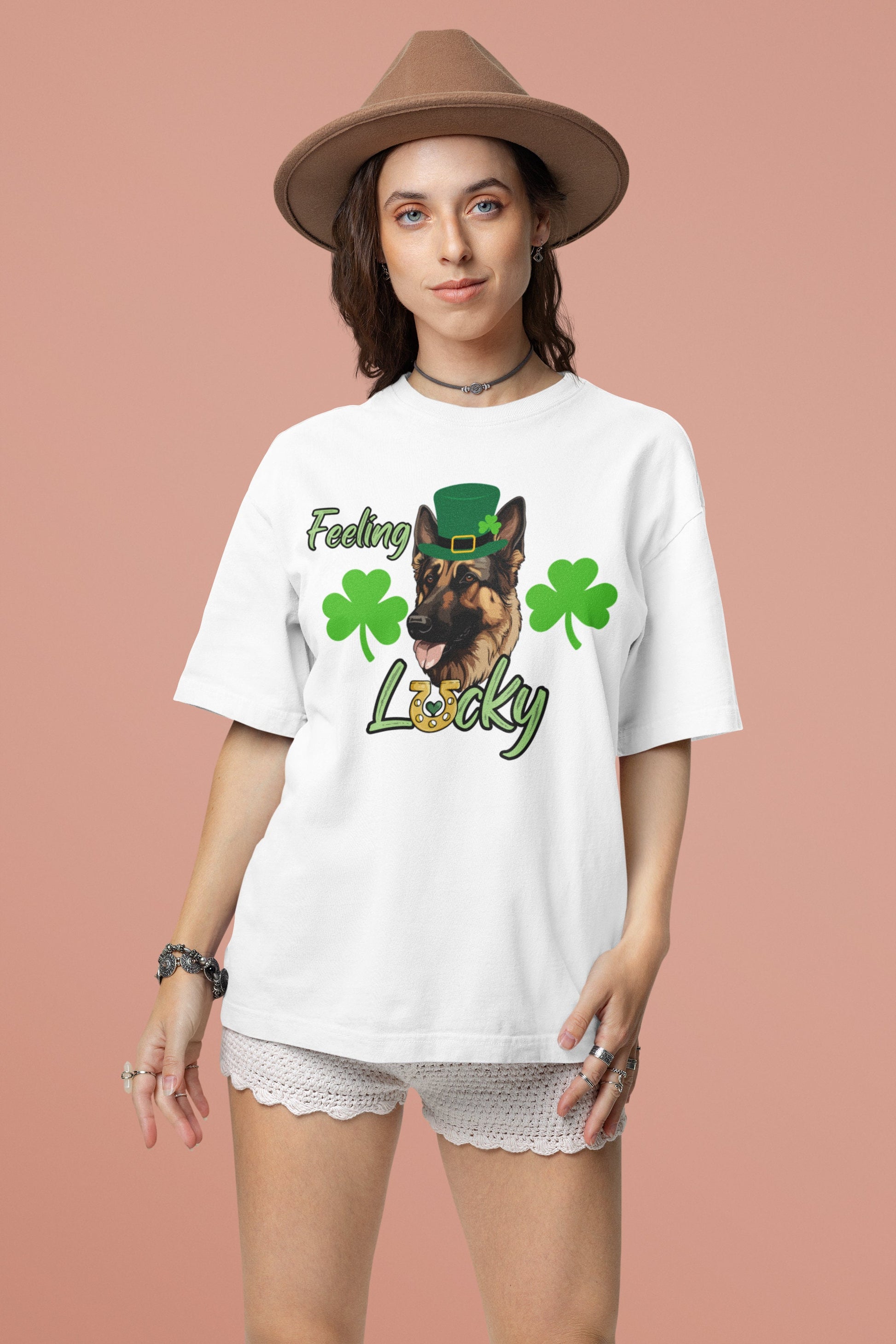 German shepherd st patricks day tshirt sweatshirt Hoodie for German Sheperd