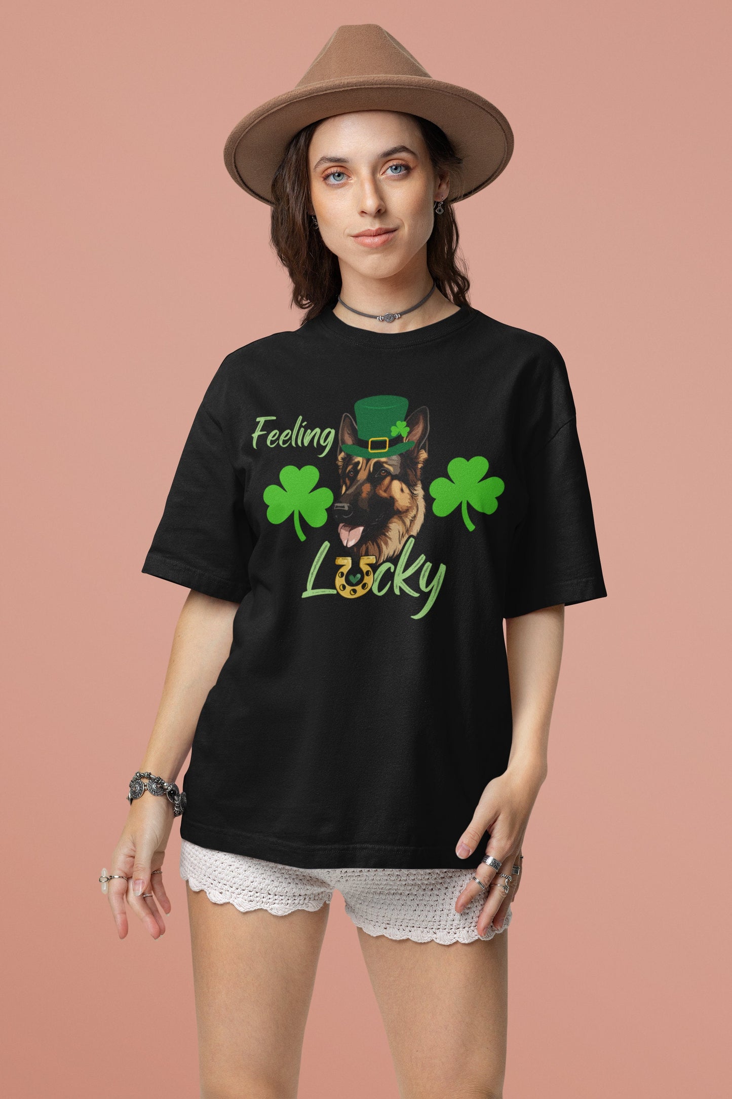 German shepherd st patricks day tshirt sweatshirt Hoodie for German Sheperd