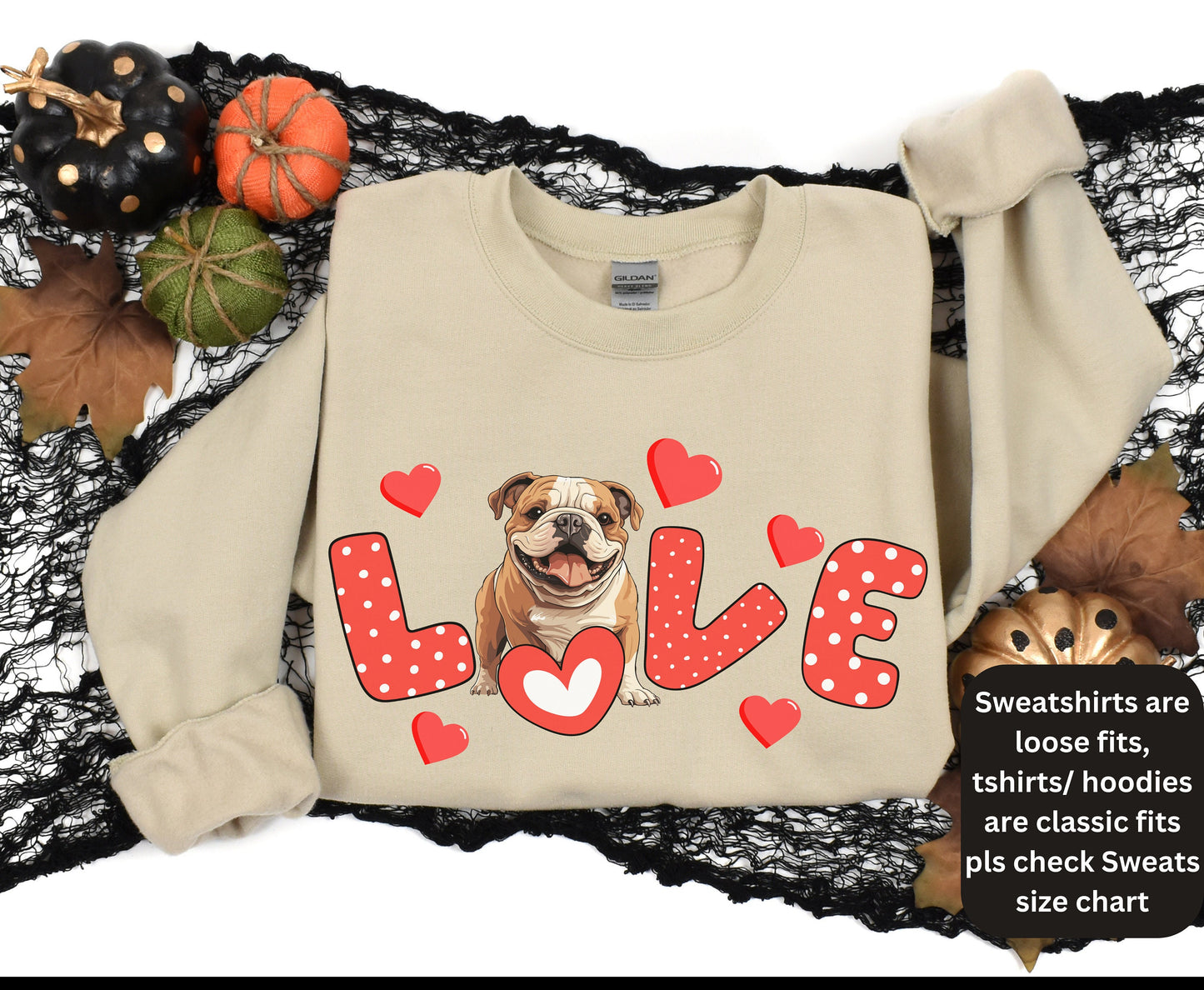 English Bulldog Valentine Couple Matching Shirt - Pet Owner Gift