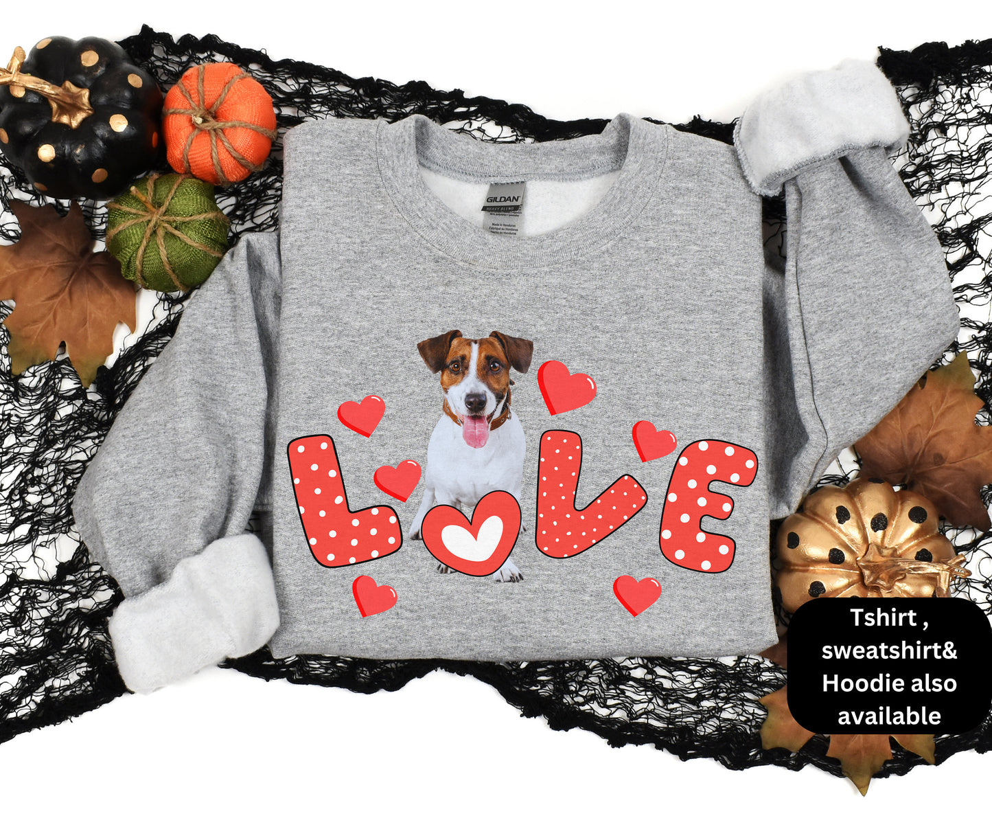 Jack Russell Terrier Holiday Shirt for Dog Mom Pet Dad Valentine couple Matching gift for men women, Jack Russell owner Tshirt hoodie