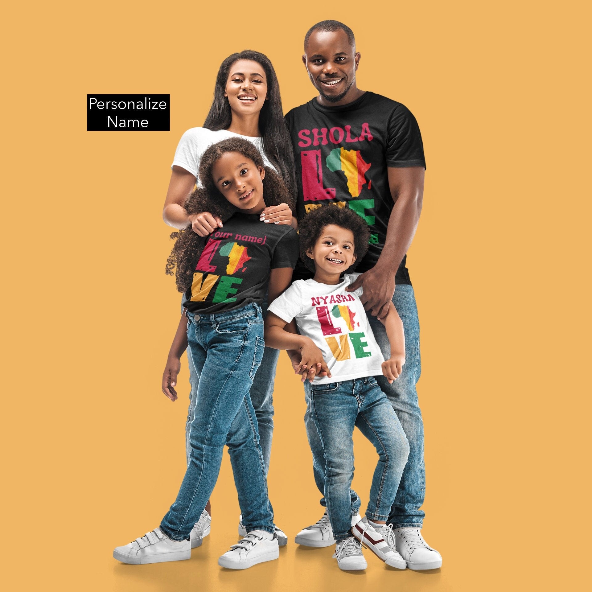 Personalized african family tshirt sweatshirt Hoodie for men women