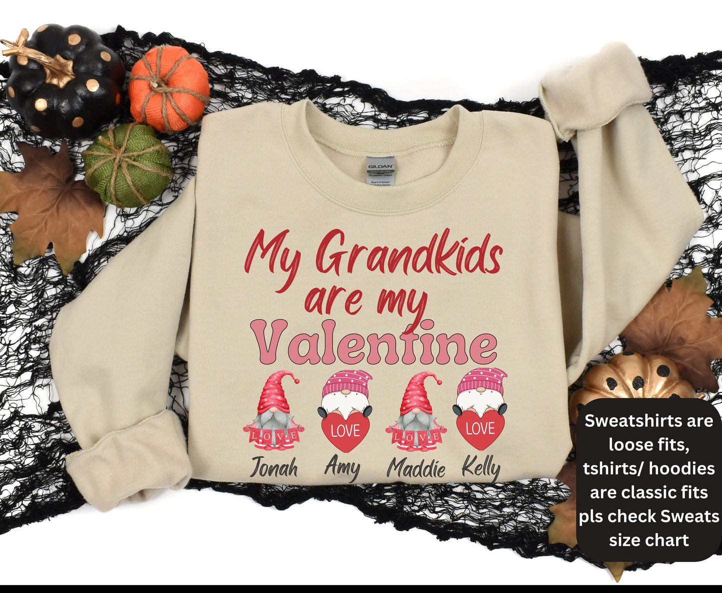 My GrandKids are my Valentine shirt for men women gifts for him her tshirt sweatshirt Hoodie