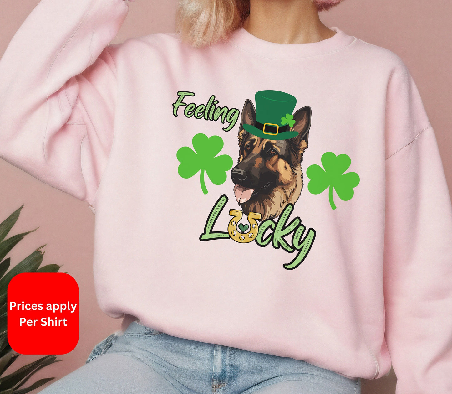 German shepherd st patricks day tshirt sweatshirt Hoodie for German Sheperd