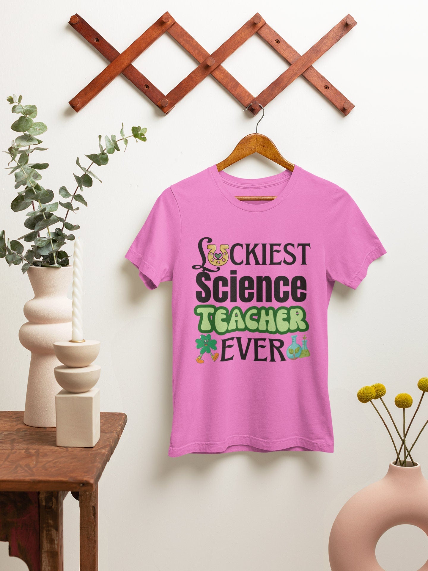 Science Teacher St Patricks shirt crewneck Tshirt forSt Patricks for men women