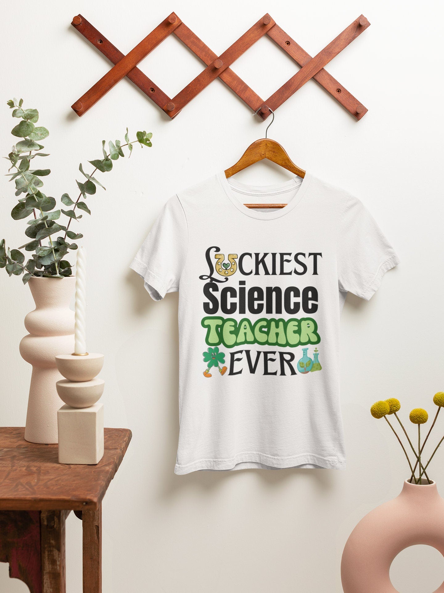 Science Teacher St Patricks shirt crewneck Tshirt forSt Patricks for men women