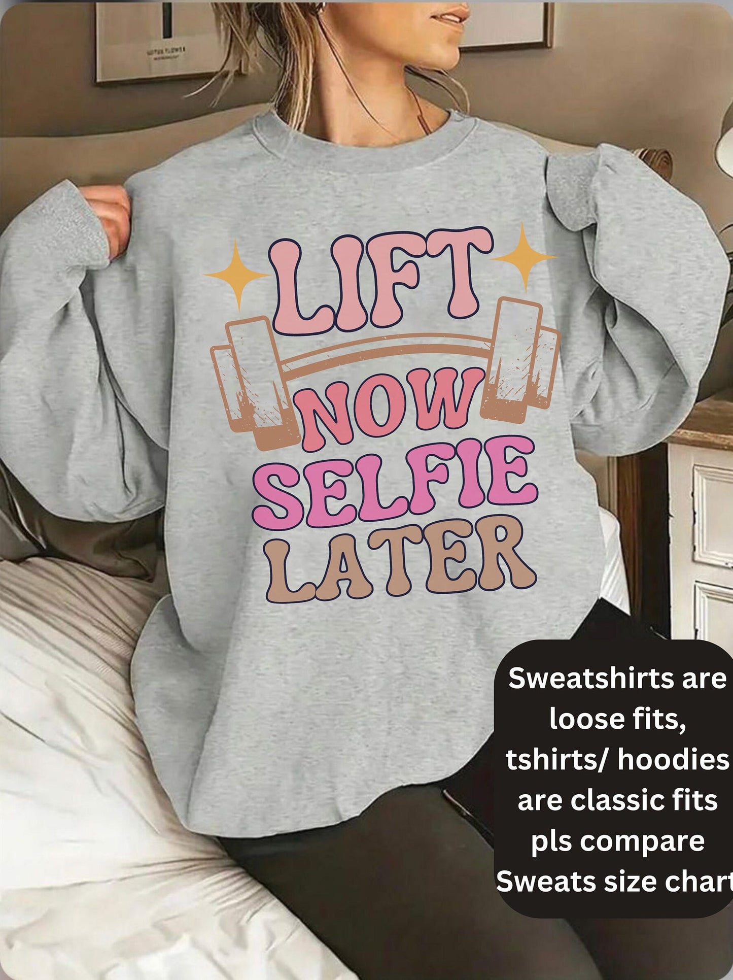 Lift now selfie Later, Gym shirt for men women