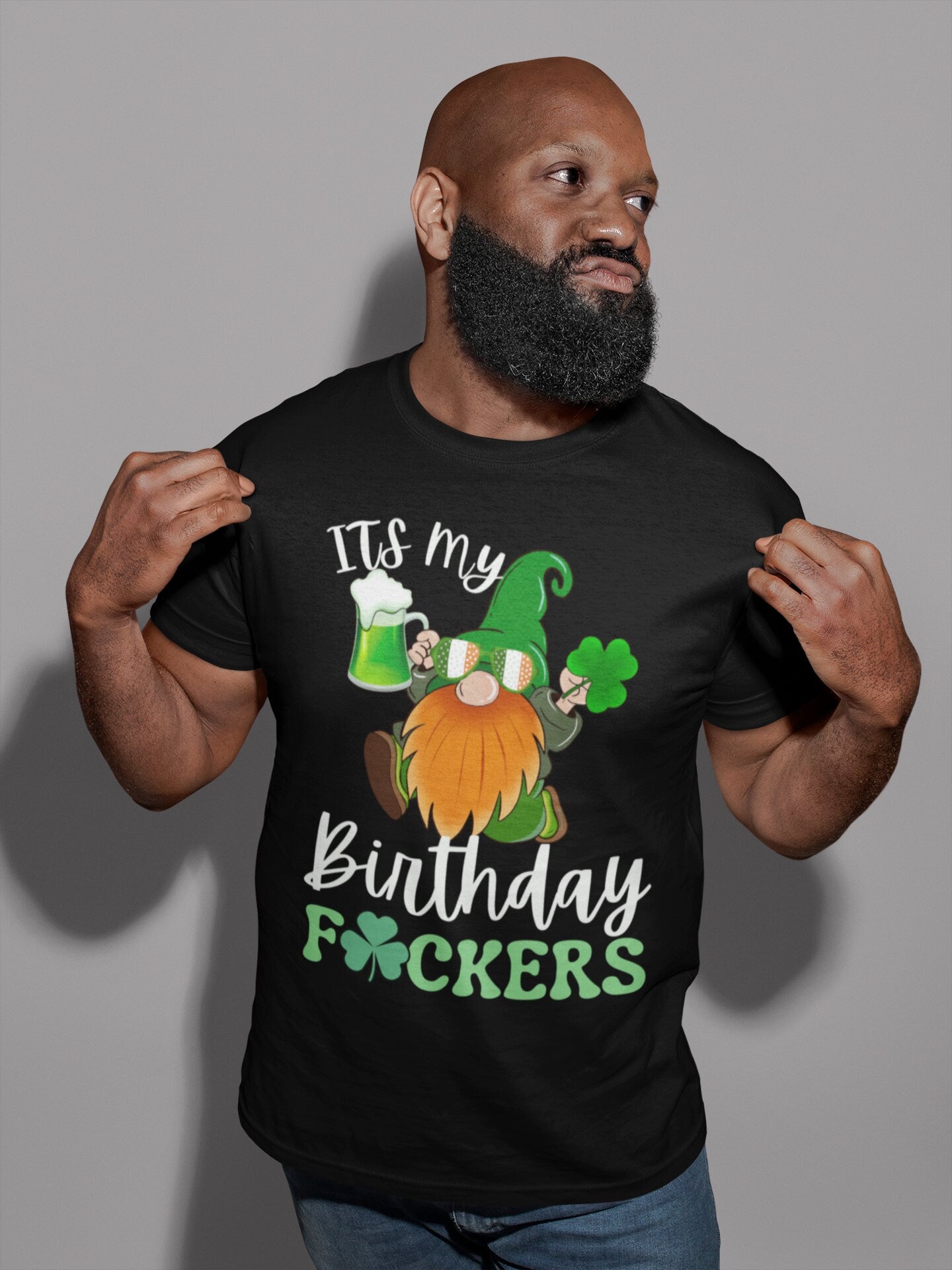 Saint Patricks day Birthday Shirt for men and women, Unisex Saint Patty Tshirt for husband wife