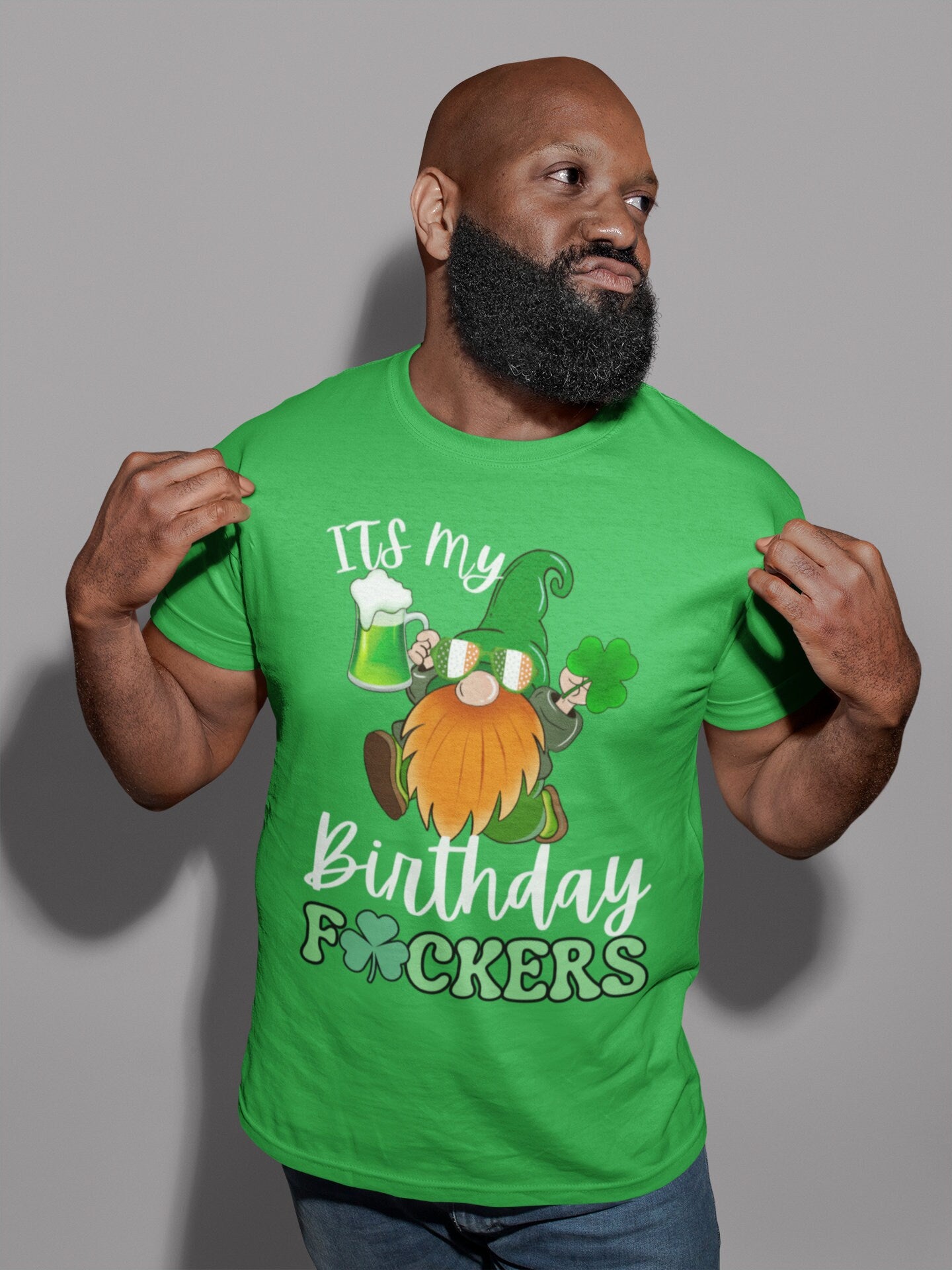 Saint Patricks day Birthday Shirt for men and women, Unisex Saint Patty Tshirt for husband wife