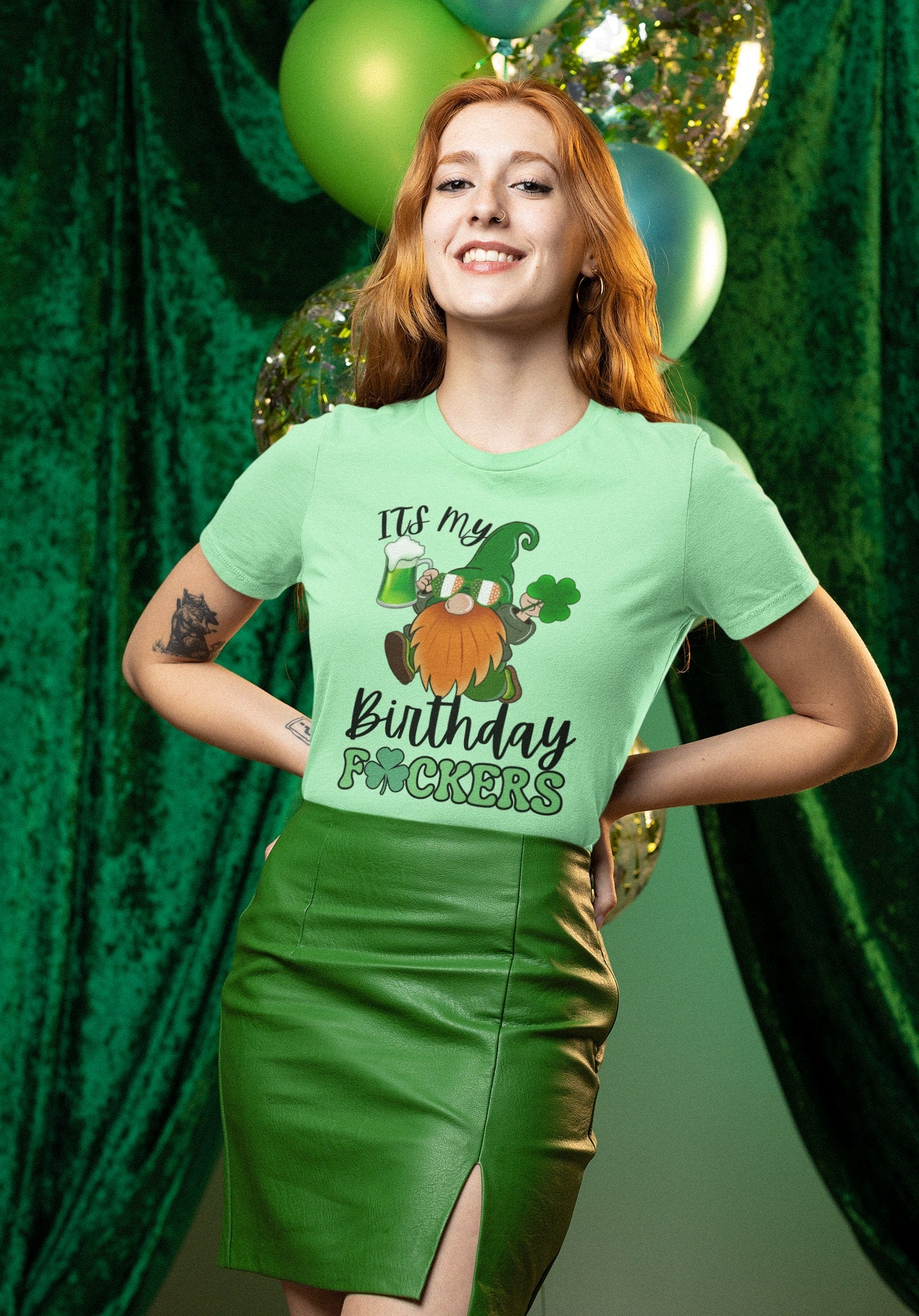 Saint Patricks day Birthday Shirt for men and women, Unisex Saint Patty Tshirt for husband wife