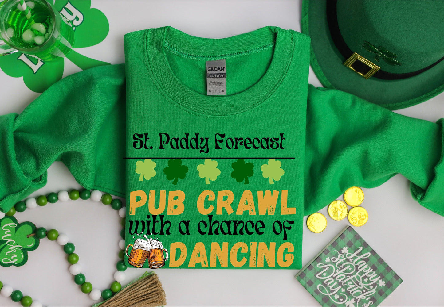 St Patricks Parade Pub crawl tshirt for Sant Patricks.Saint Patrick&#39;s day crewneck for men women hoodie gifts