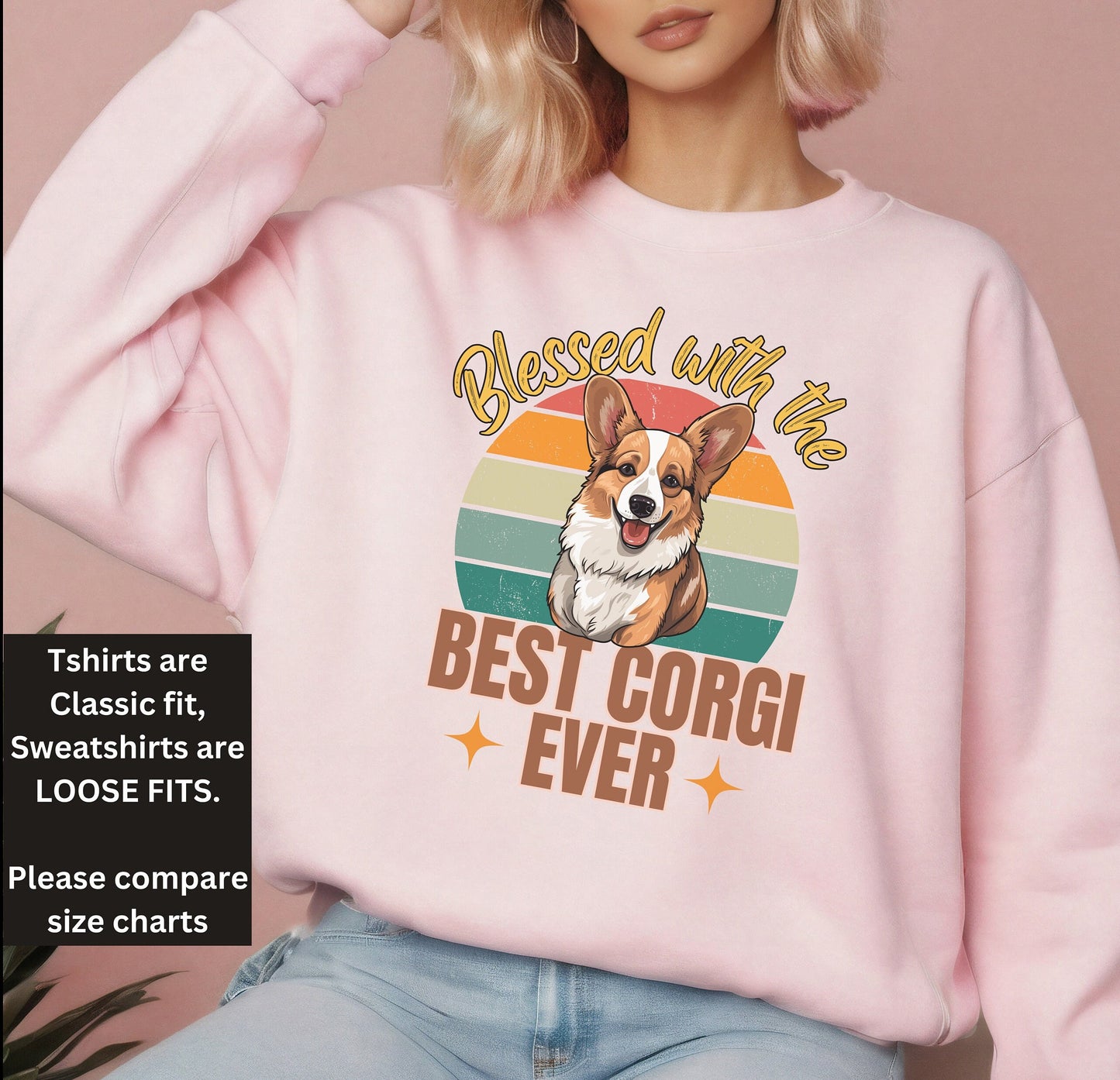 Corgi Dog Mom Dog dad tshirt sweatshirt Hoodie for dog lover, Unisex crewneck