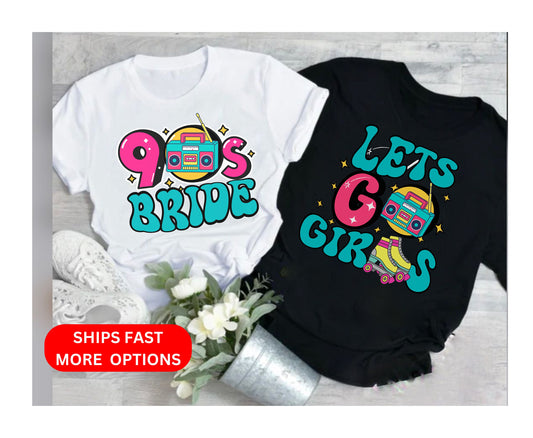 90s themed bachelorette 90s Hen party shirt