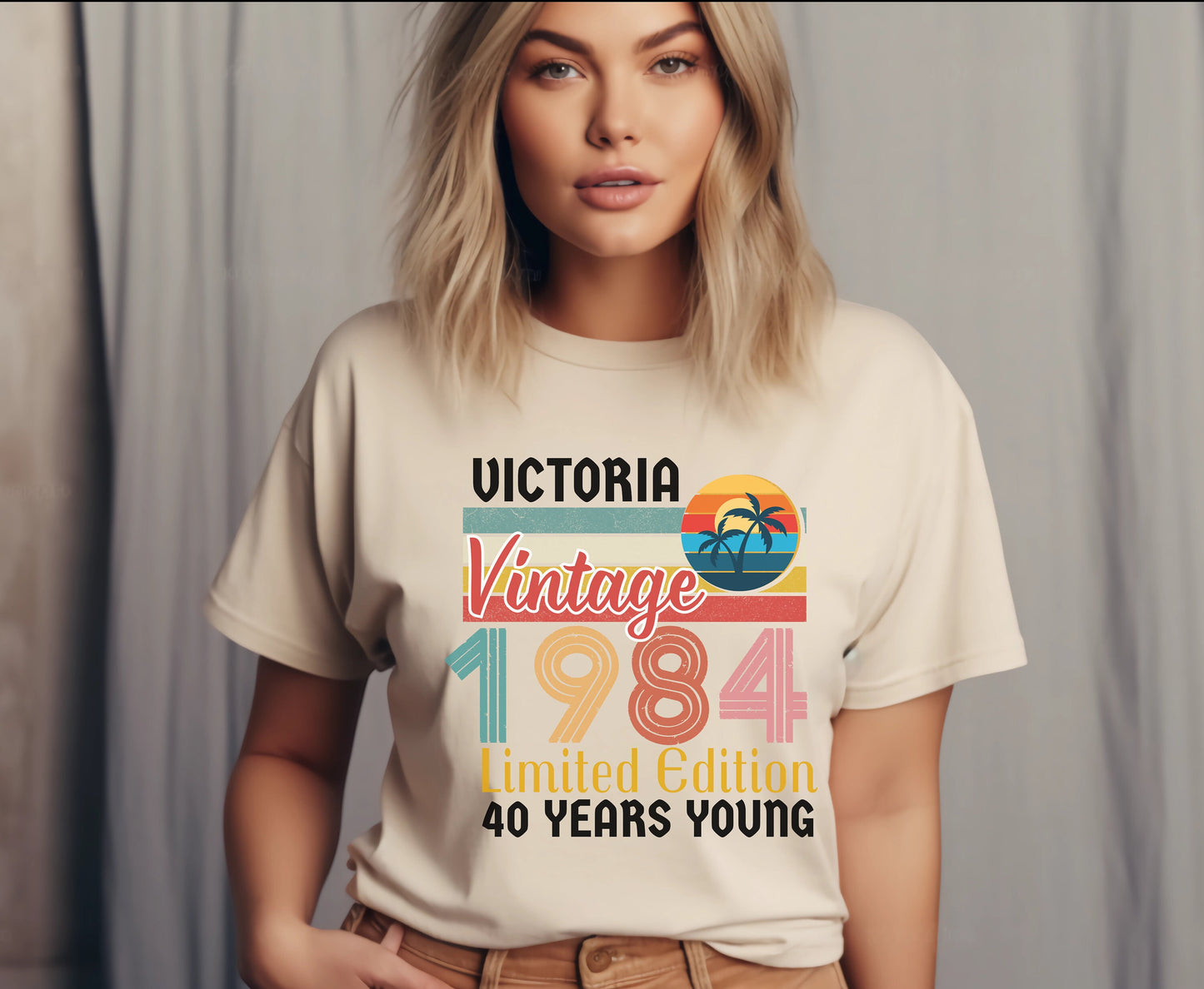 Custom 40TH Birthday tshirt sweatshirt Hoodie for men women Personalised birthday shirt