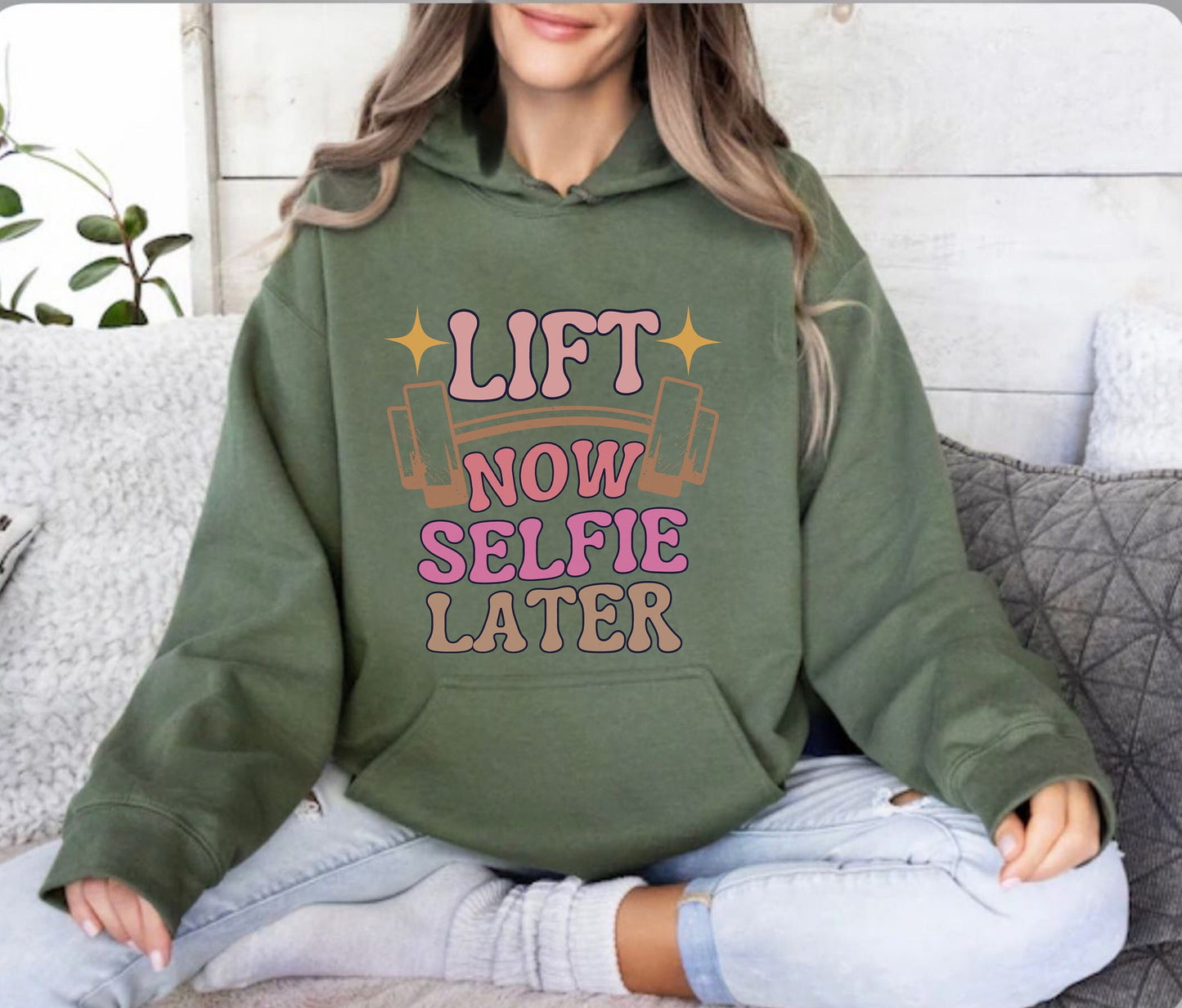 Lift now selfie Later, Gym shirt for men women