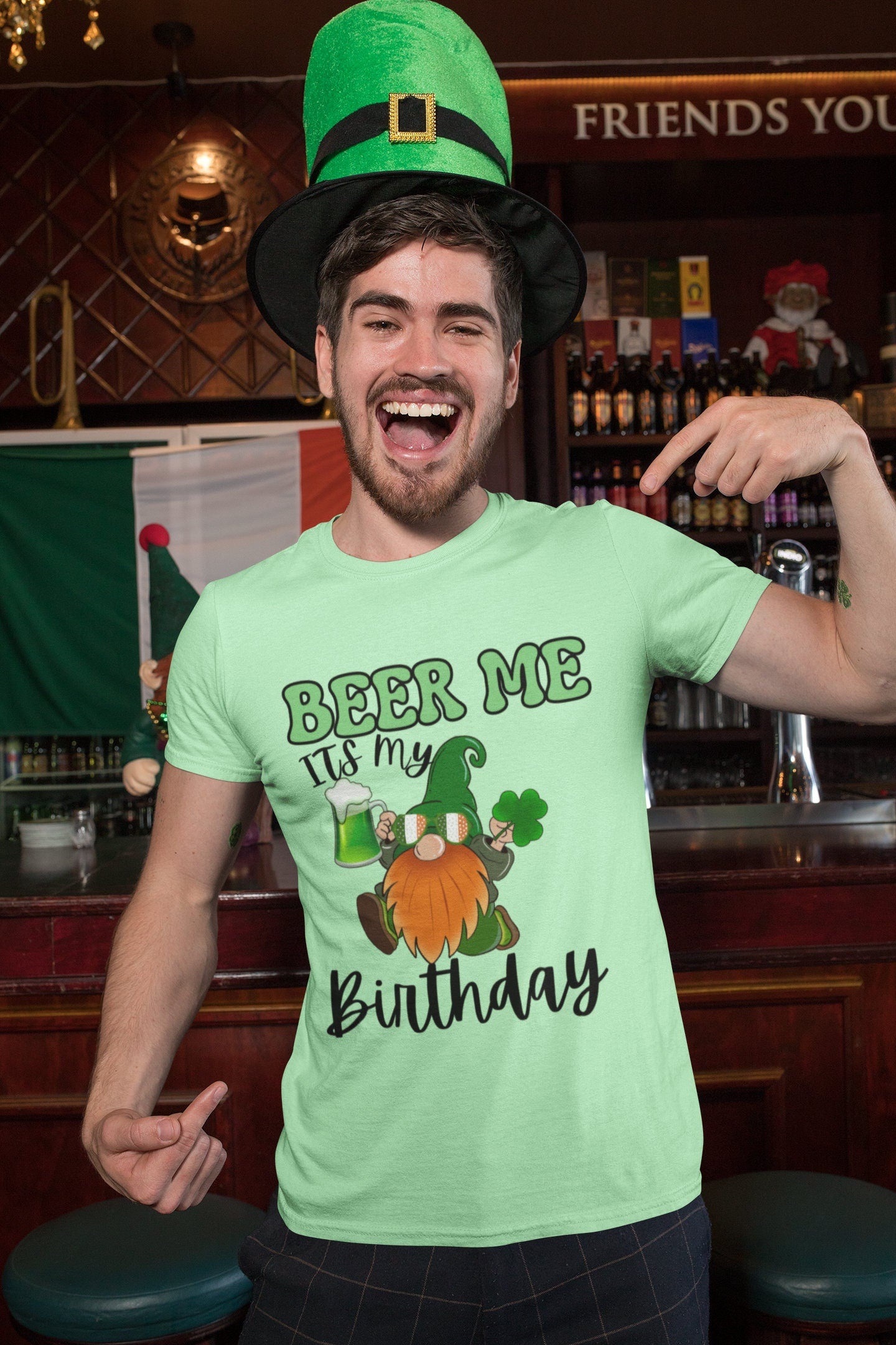 Birthday Shirt for men women for St Patricks day, Unisex crewneck Sweatshirt tshirt for men women