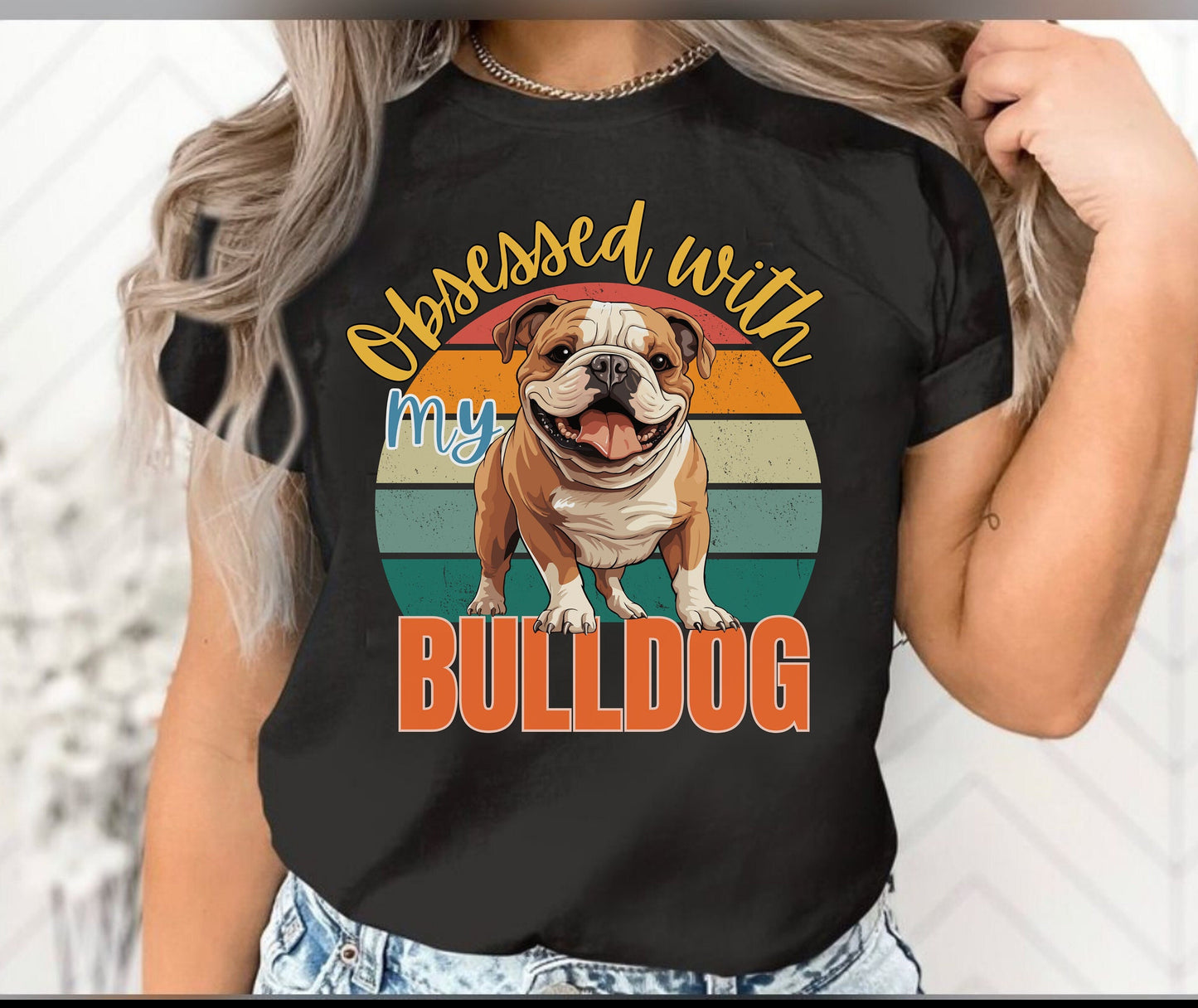 English Bulldog Holiday Shirt - Couple Matching Gift for Bulldog Lovers