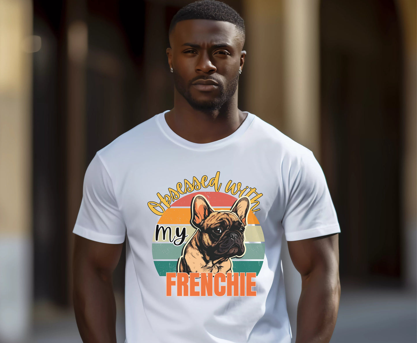 Frenchie dog shirt jumper hoodie winter crewneck for men women dog lover