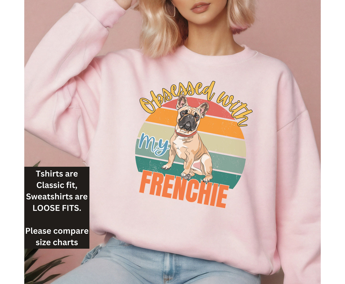 Frenchie Dog Lover T-Shirt - French Bulldog Pet Gift for Men and Women