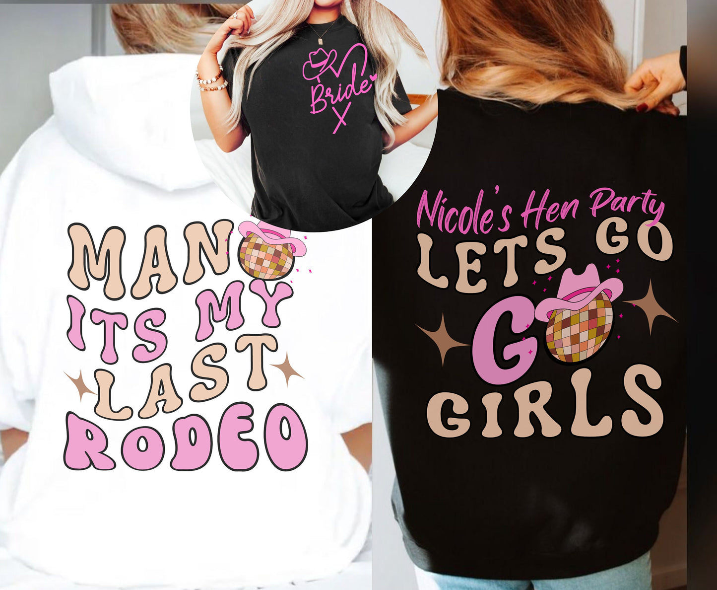 Last Rodeo tshirt Unisex shirt for men women, western themed bride shirt for men women