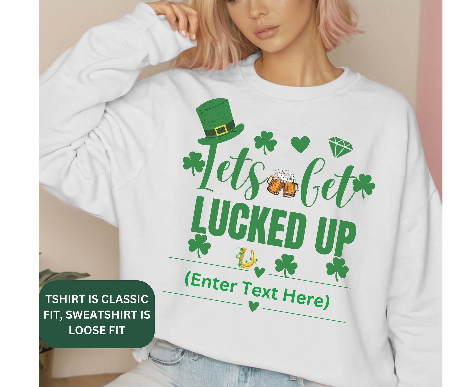 Saint Patty Hen Party Shirt Personalized St patricks day men women shirt