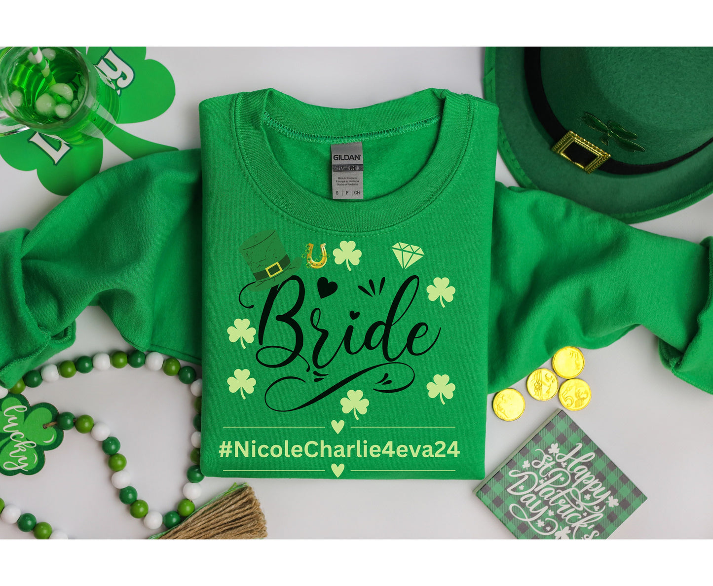 Saint Patty Hen Party Shirt Personalized St patricks day men women shirt