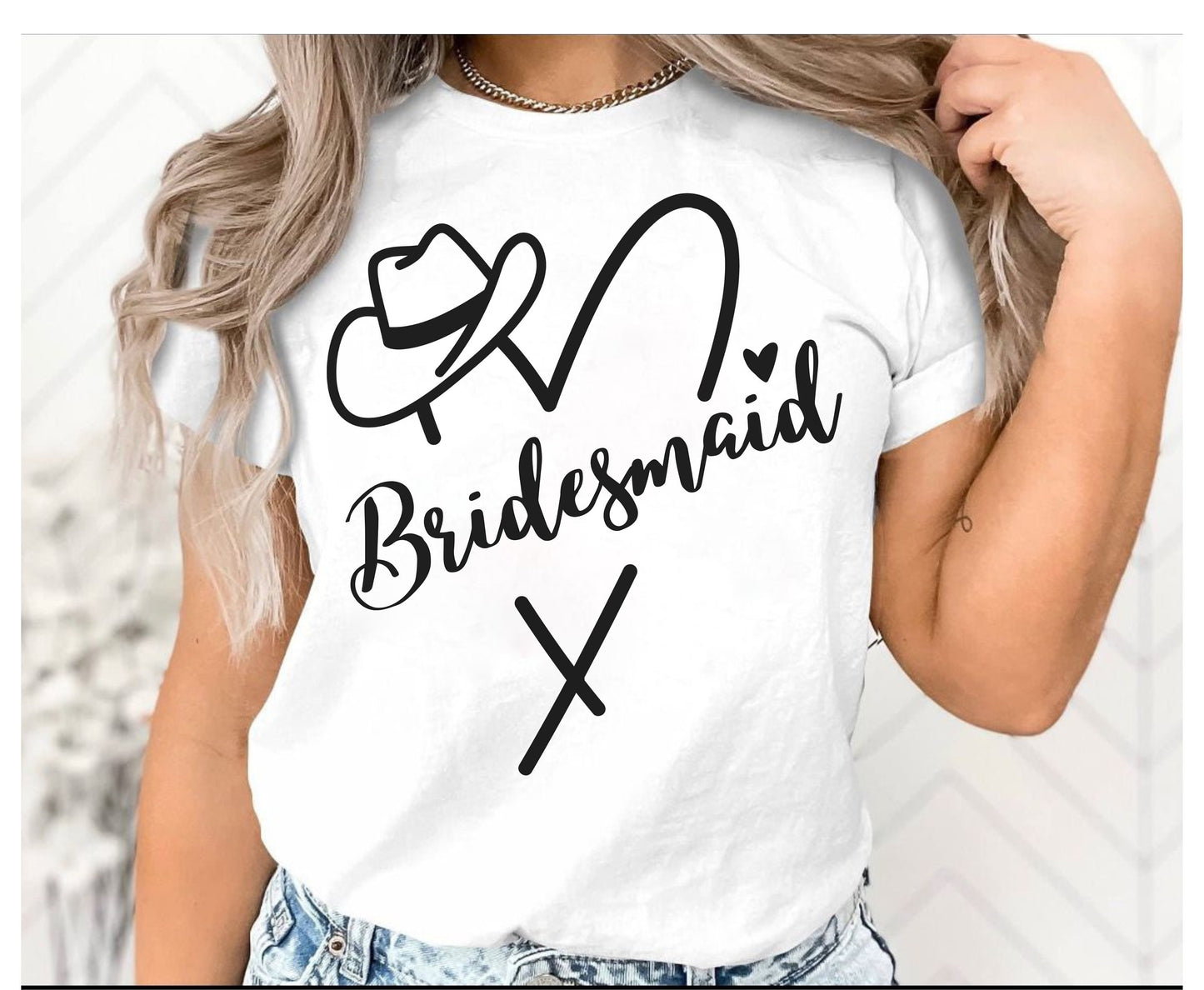 Western Themed Hen Party Shirts - Bride and Bridesmaid Shirts - Rodeo Cowboy and Cowgirl Gifts