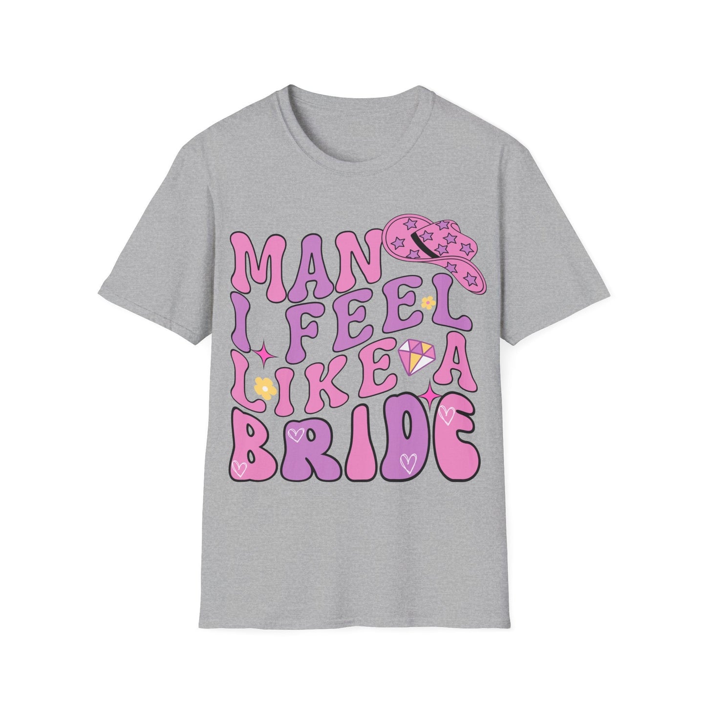 Western-Themed Bachelorette Party Shirts - Last Rodeo Cowgirl Bride Tee