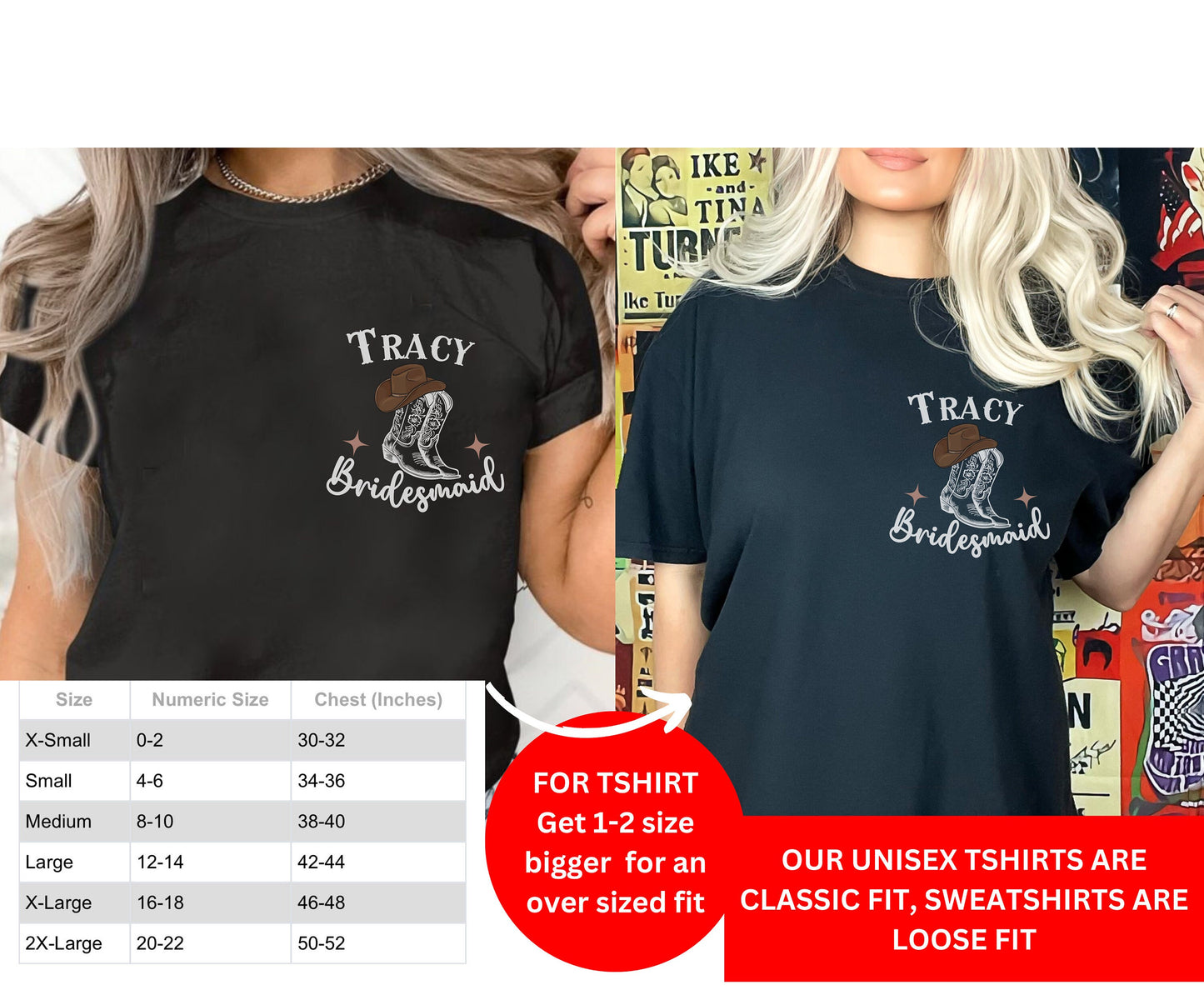 Western Themed Hen Party T Shirts, Team Bride Rodeo T Shirt, Cowgirl bride Hen Party Shirts, Bridesmaid Hen Party Tshirt Bachelorette Shirts