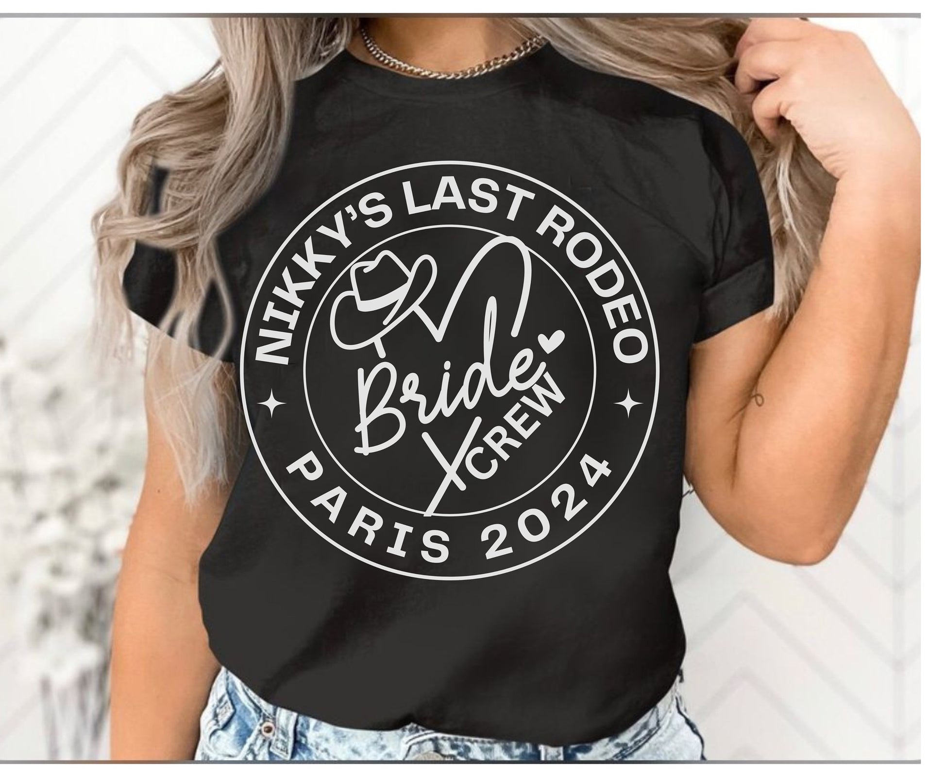 Western Themed Hen Party T Shirts, Team Bride Rodeo T Shirt, Hen Party Shirts, cowboy Party Shirts, Bachelorette Shirts, Cowgirl bride Gifts